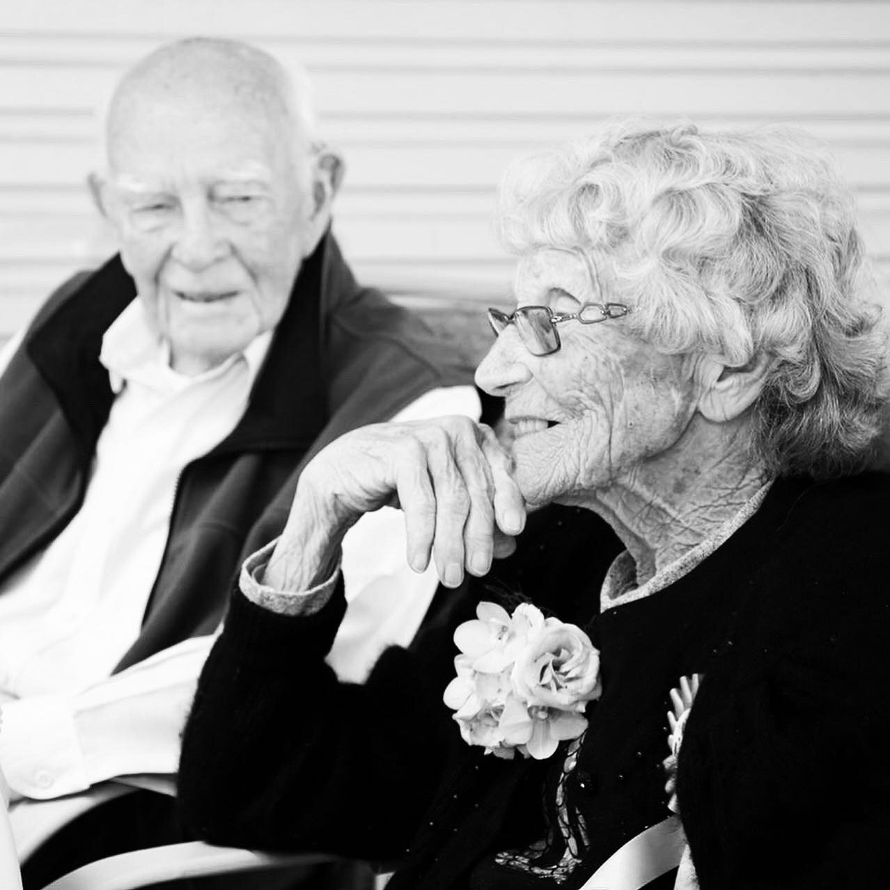 I wanted to celebrate this beautiful couple this Valentine&rsquo;s Day ❤️ Lyle &amp; Elva are the ultimate team &amp; their admiration for each other is so special to witness. 
I only know them because I was invited to capture both their 100th birthd