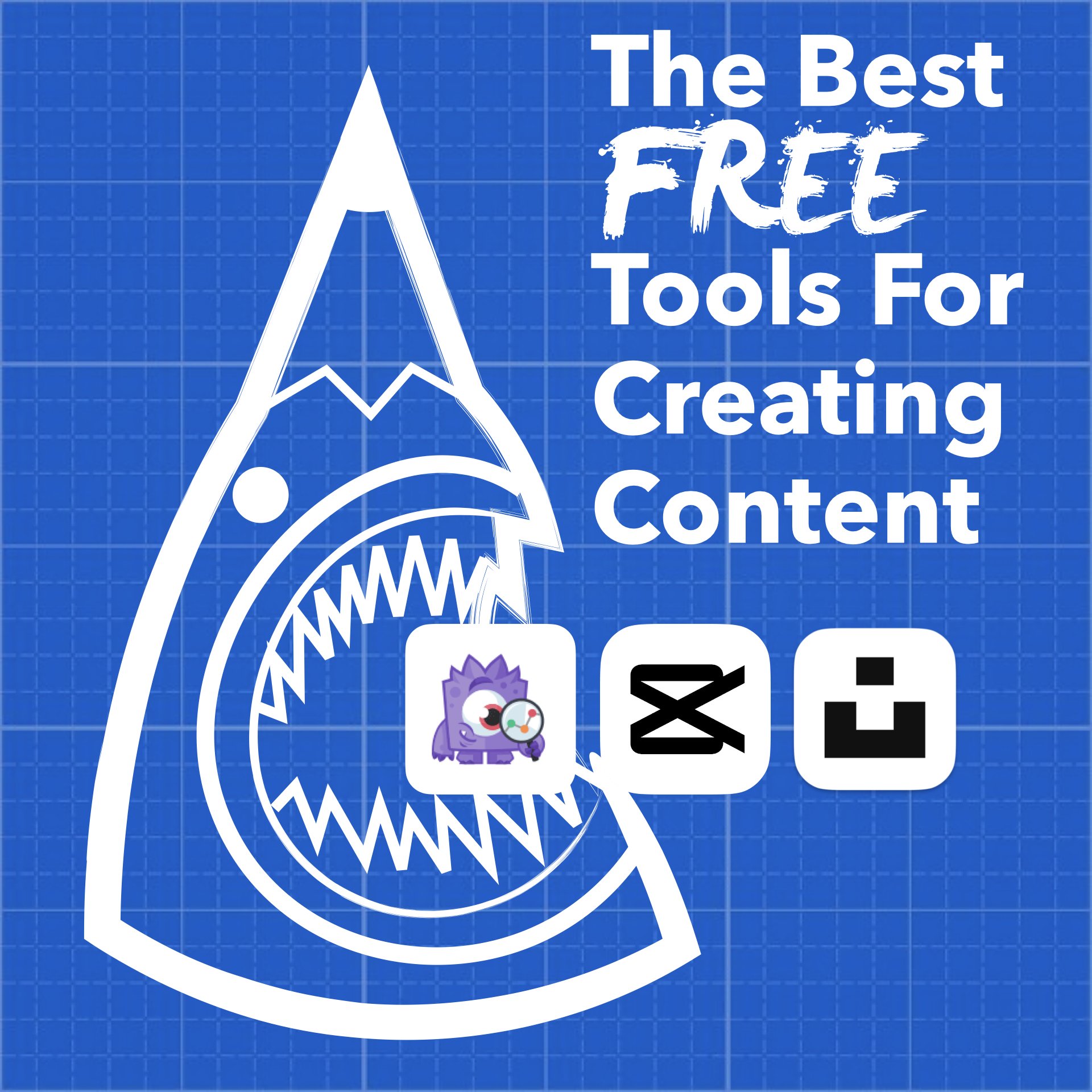 The Best Free Tools For Creating Content Pencil Sharks