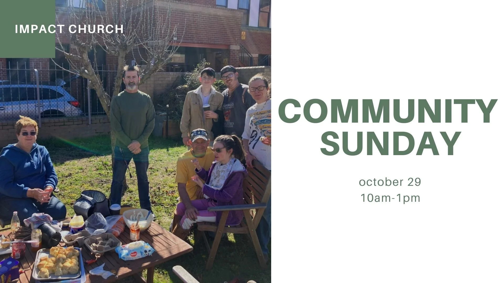 Community Service Sunday