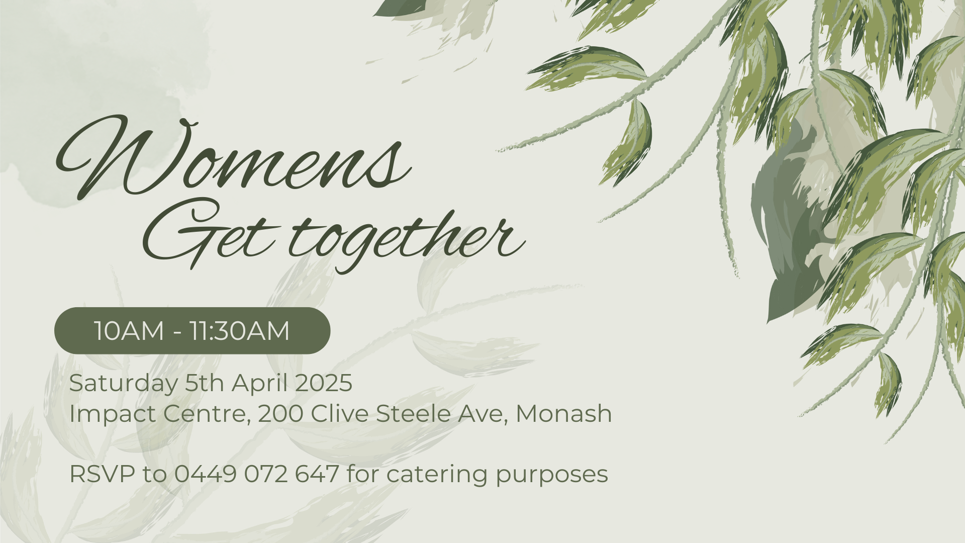 Women's Get Together