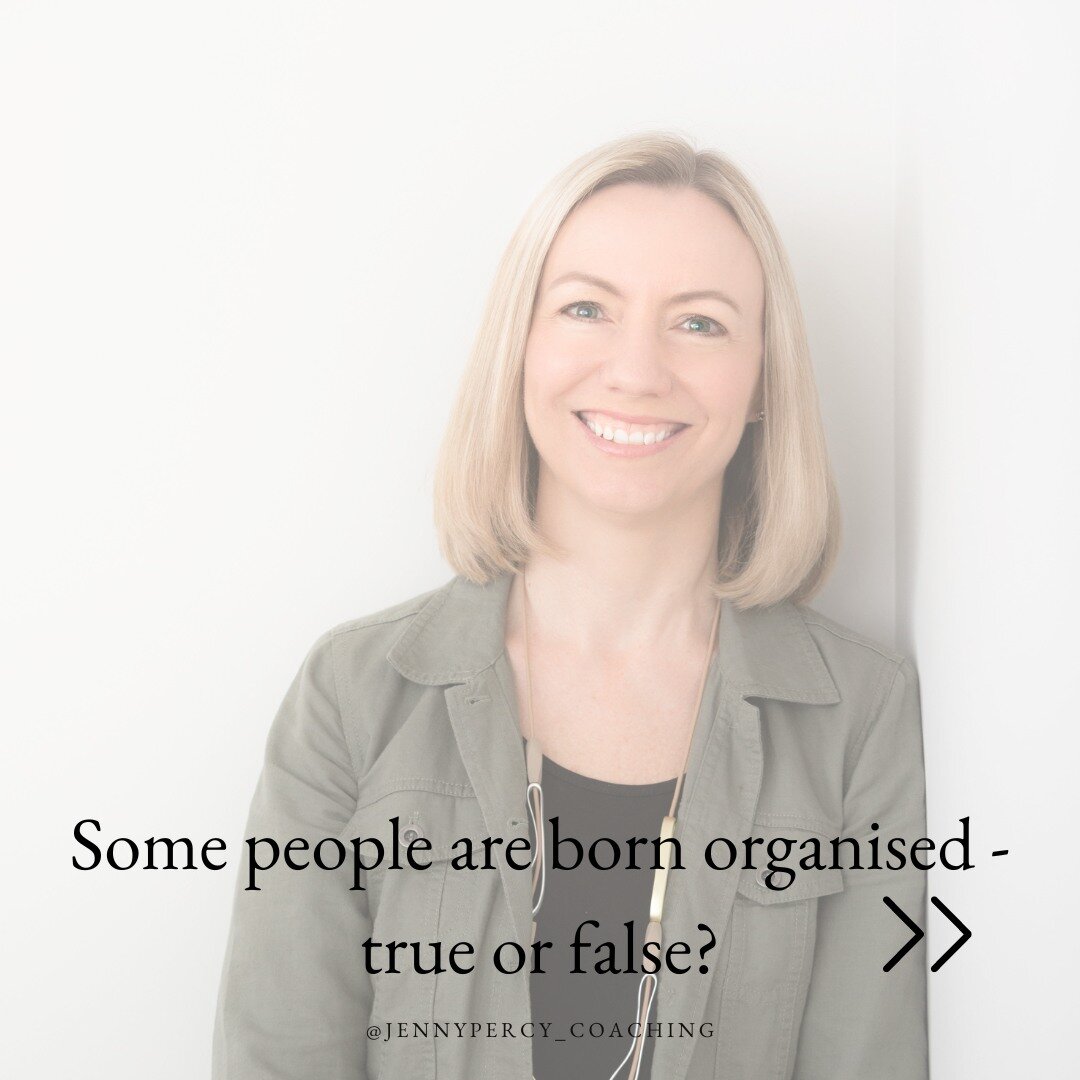 I believe that getting organised is a skill we can all build up over time.

Sure, we each have our natural strengths and weaknesses. But if we're willing to put in the effort, every one of us can get better at creating order and systems that work.

T