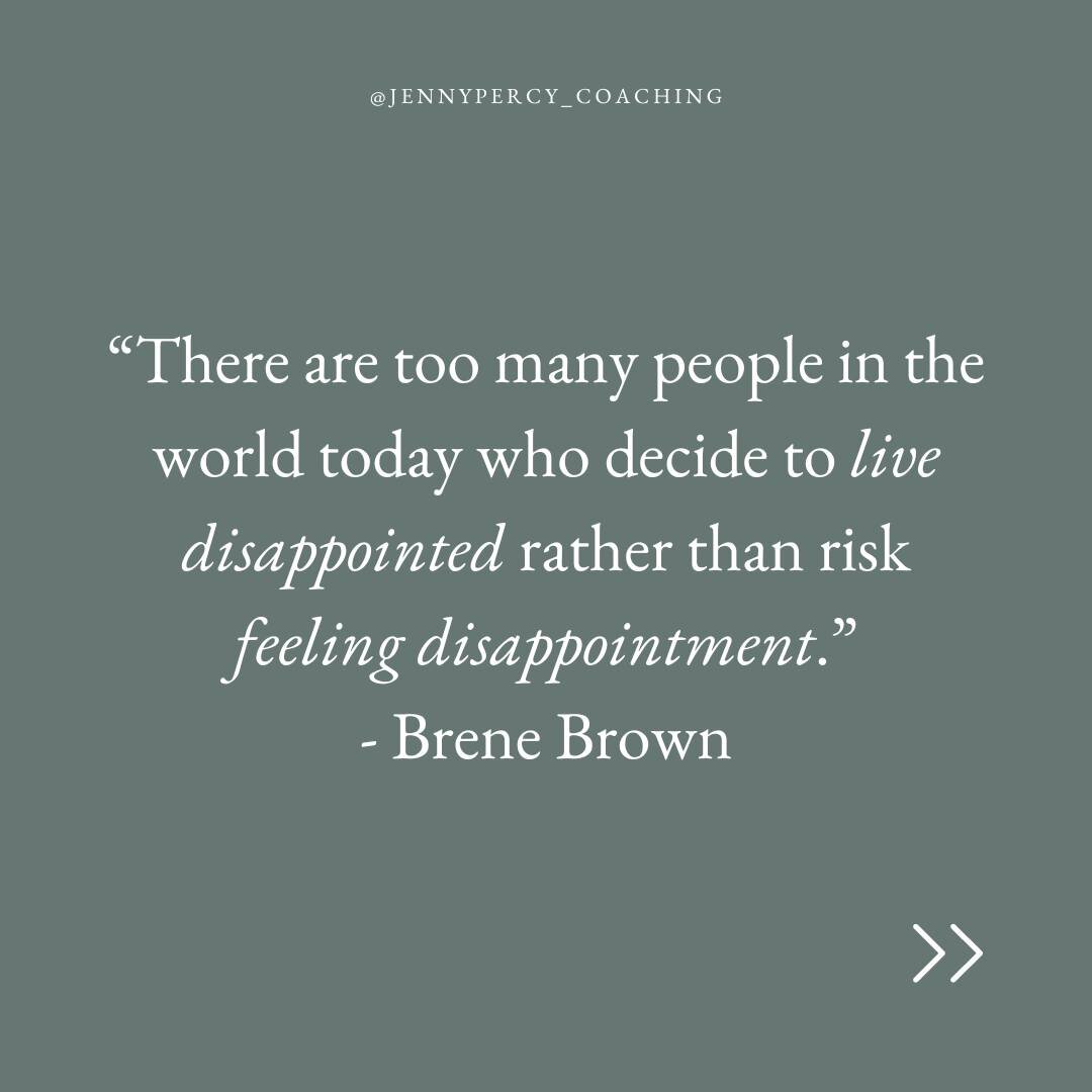 Lovingly calling myself out here, and maybe you too&hellip;

What is it that you want to do, but have been afraid to take a risk?

.

.

.

.

#TakeRisks #FaceYourFears #RiskVersusDisappointment #EmbraceChallenge #CourageousLiving #BreneBrownQuotes #