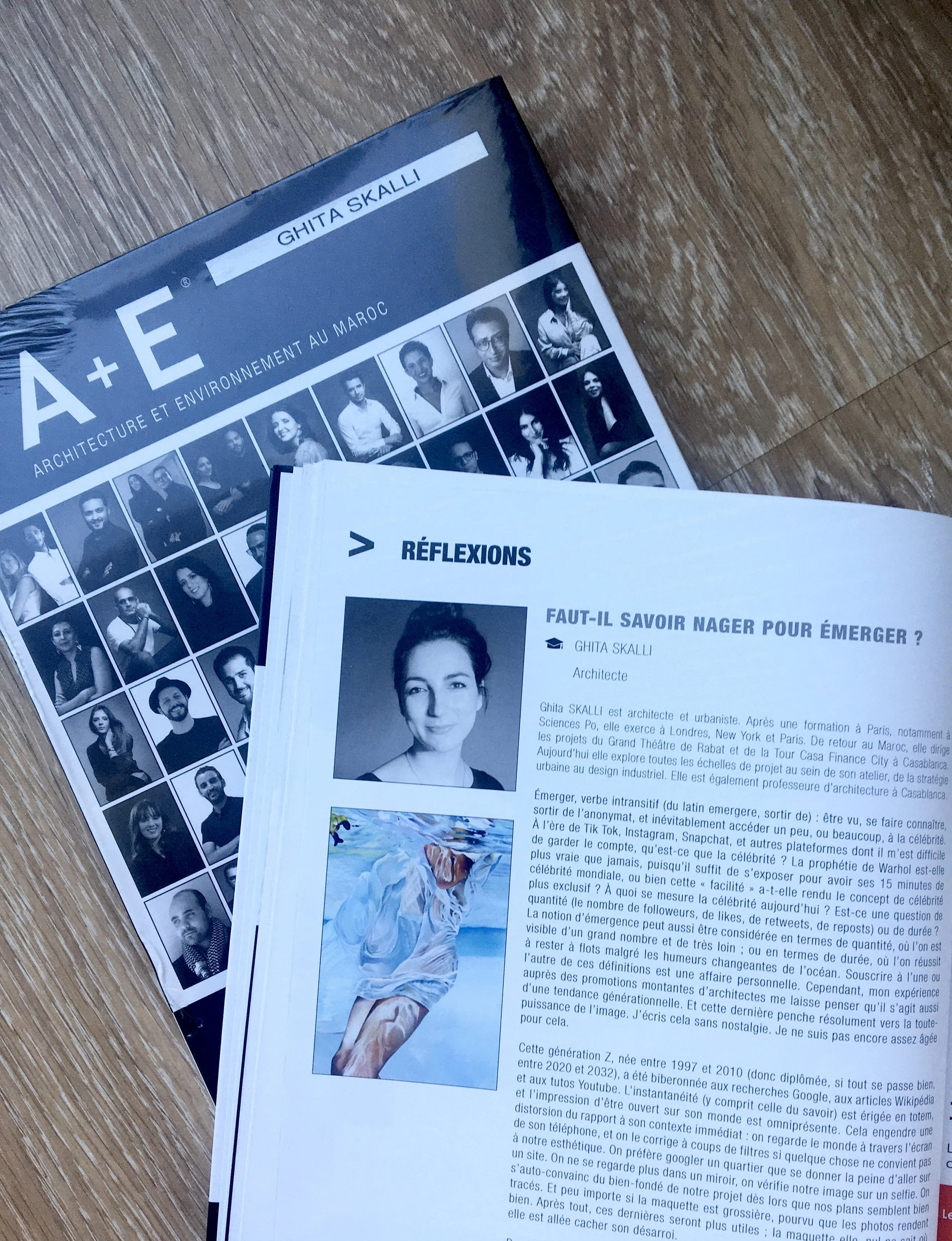 ARTICLE | Collector architectes émergents 40 under 40 |  "Faut-il savoir nager pour émerger?", Archimédia ------
2020