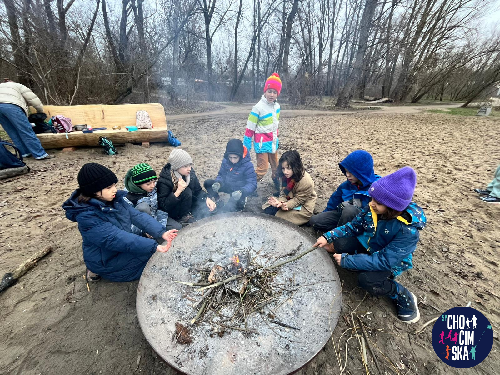 Zimowe ognisko
