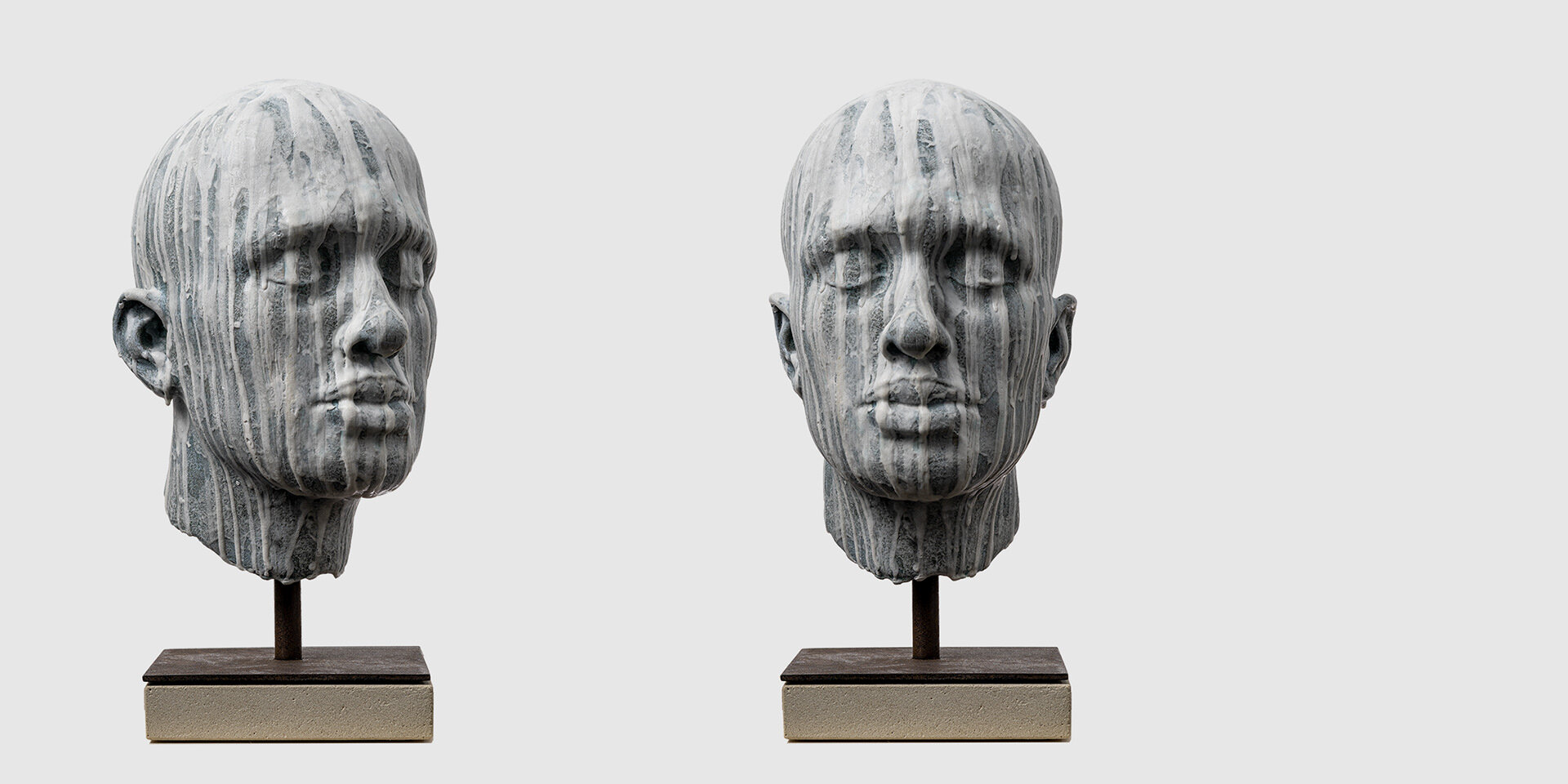 COCM IV Intemperie. 2017. 29x19x22. Bronce y acrilico.