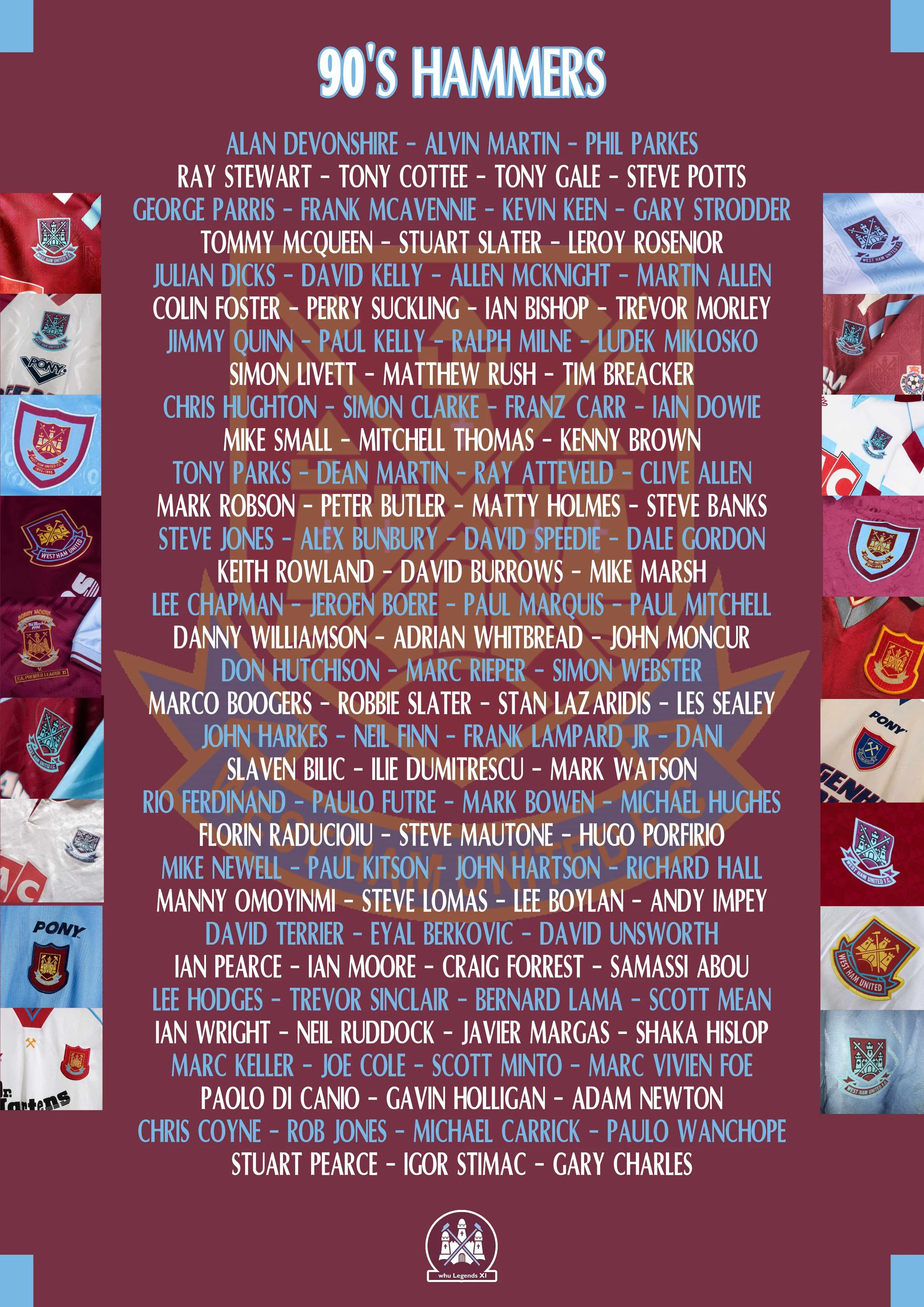 90's Hammers