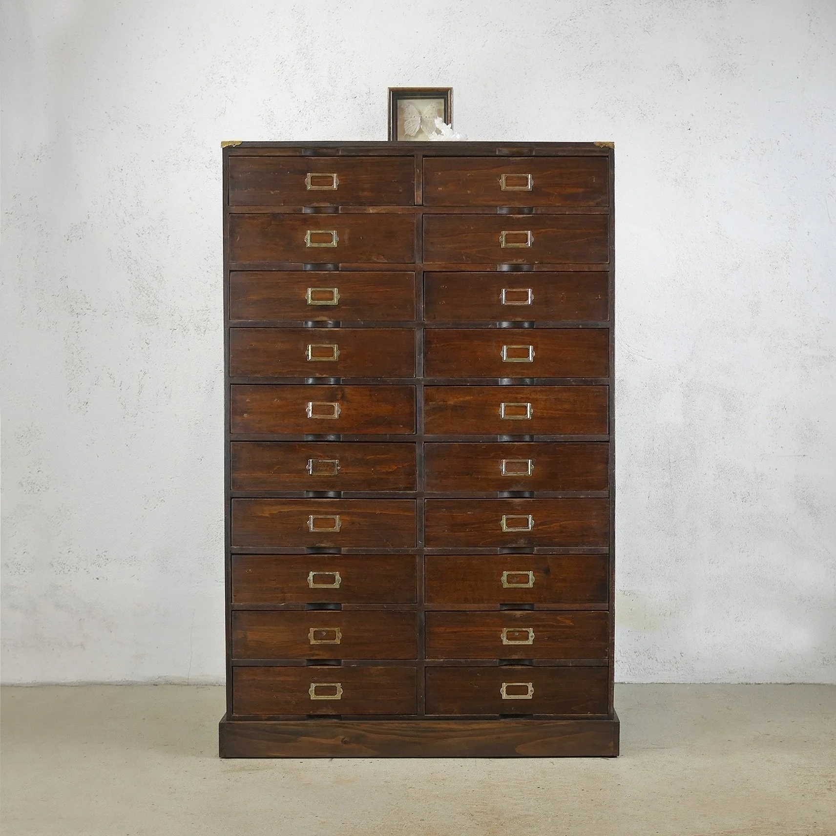 SCRATCH BUILT BANK 20 DRAWERS