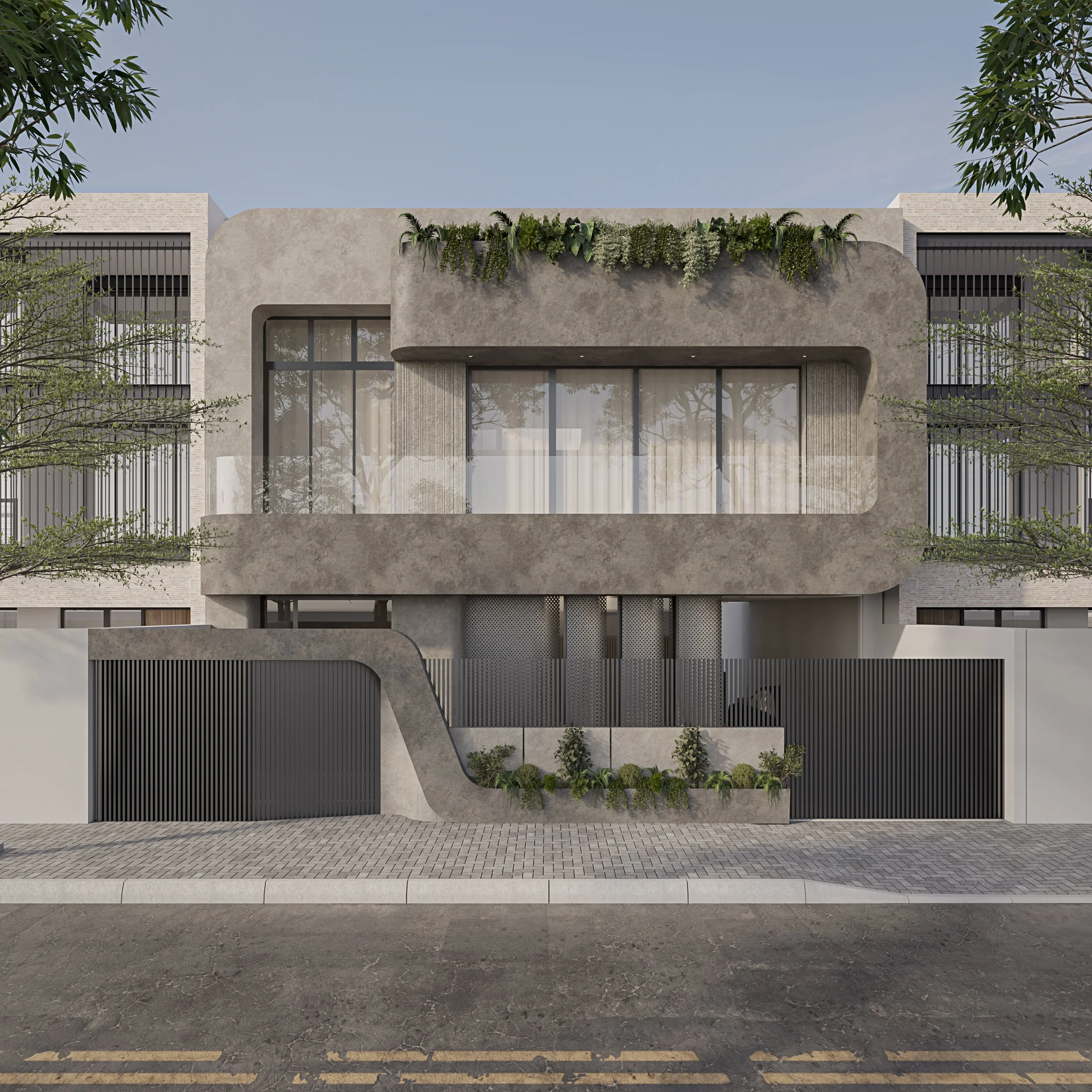 VILLA R - PLATEAUX BUREAUX