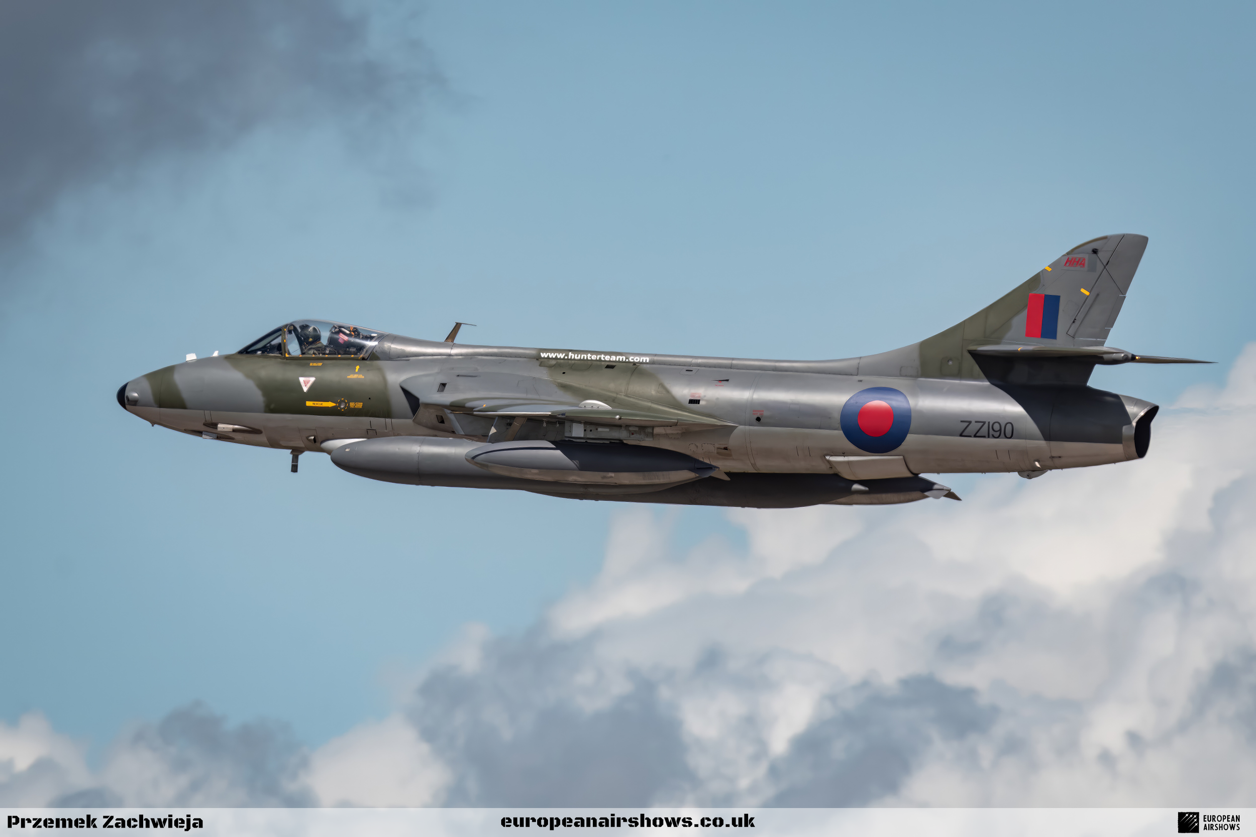 Hawker Hunter Jet Top Speed