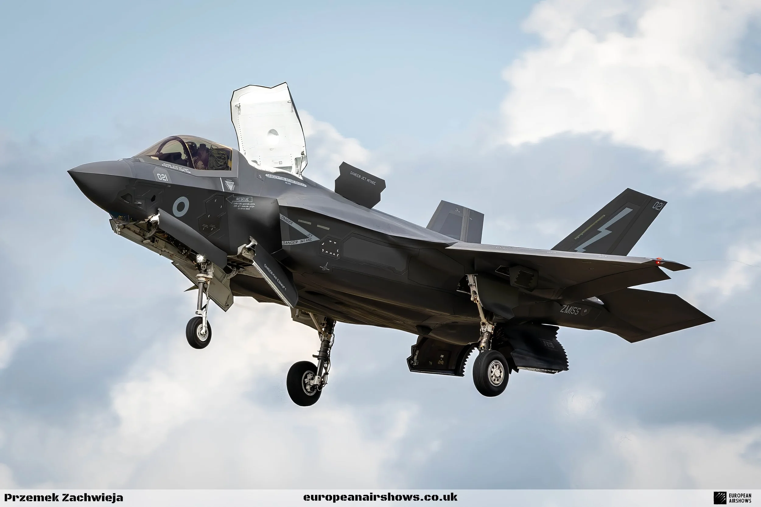 RAF F35B Role Demo 2025 Schedule — European Airshows
