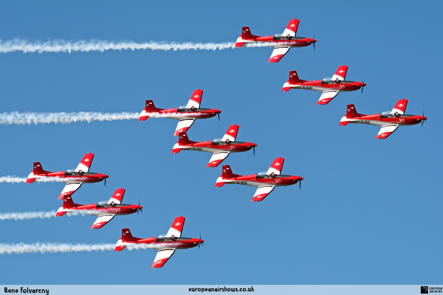 PC7 Team 2024 schedule — European Airshows