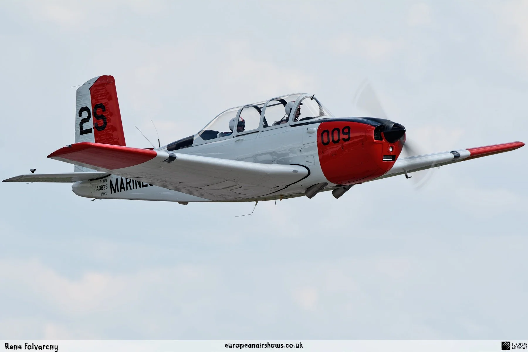 December 2 / Beechcraft T-34 Mentor first flight — European Airshows