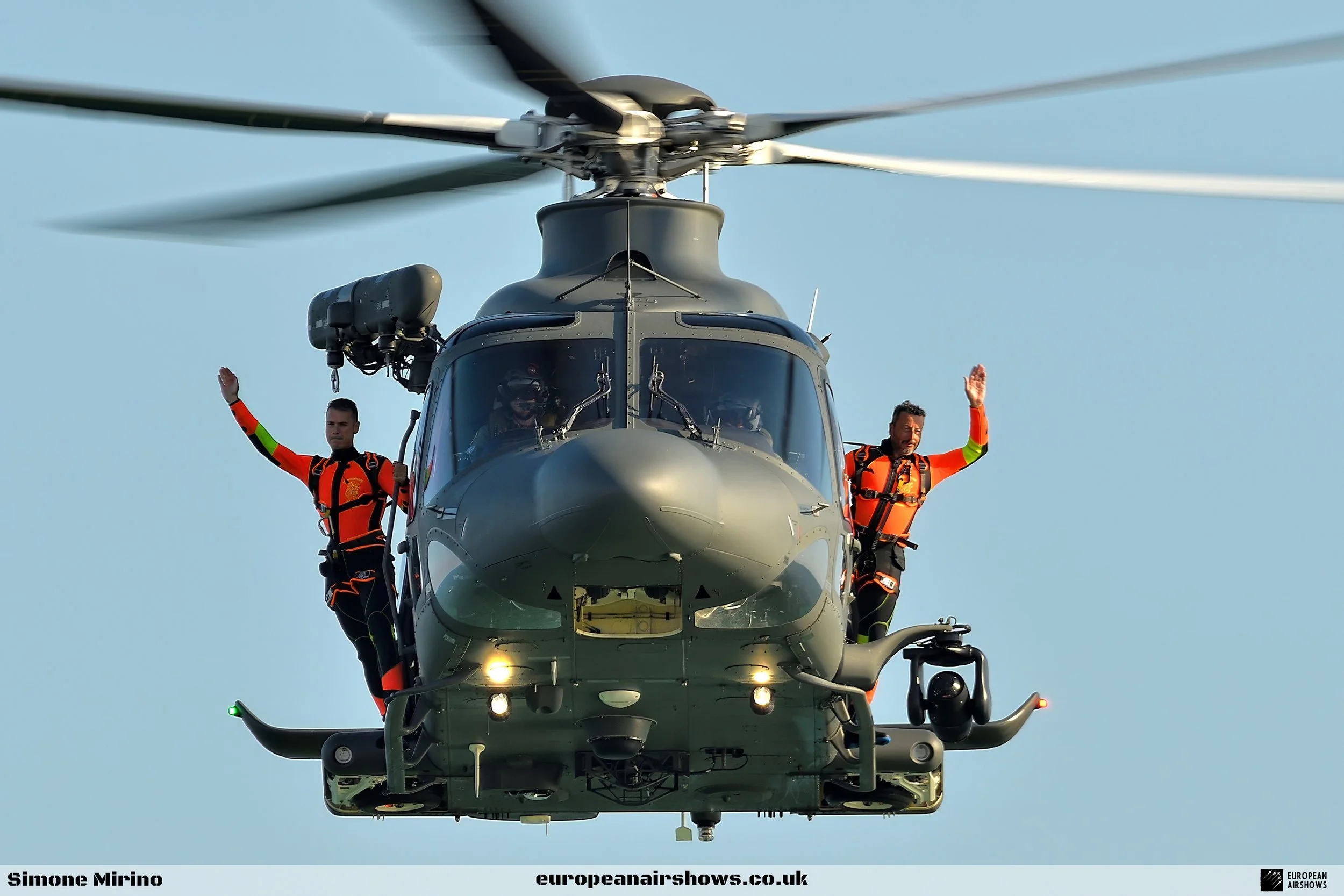 Italian Air Force Leonardo HH-139B 2025 schedule