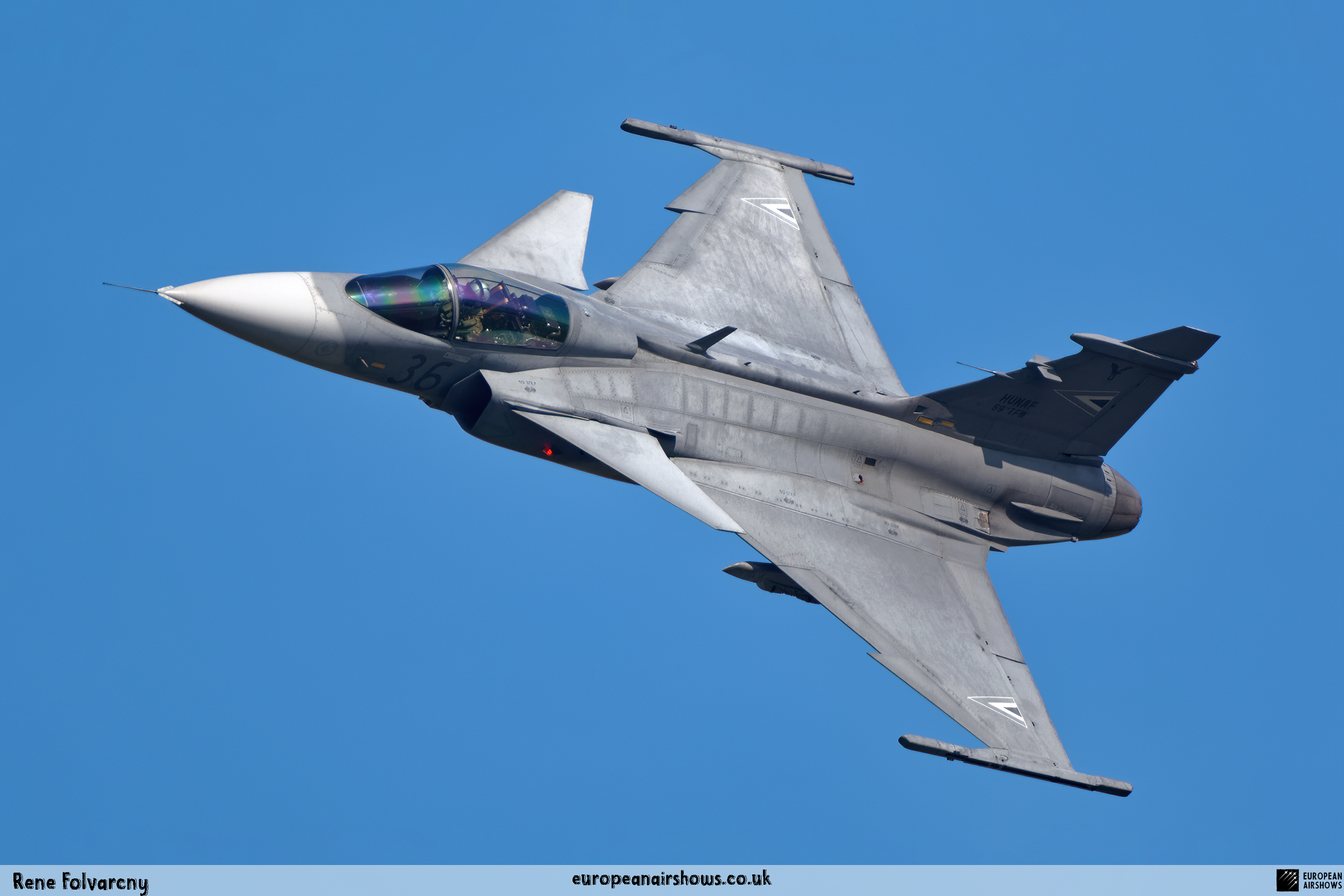 Hungarian Air Force Gripen confirmed for Sanicole Airshow 2026