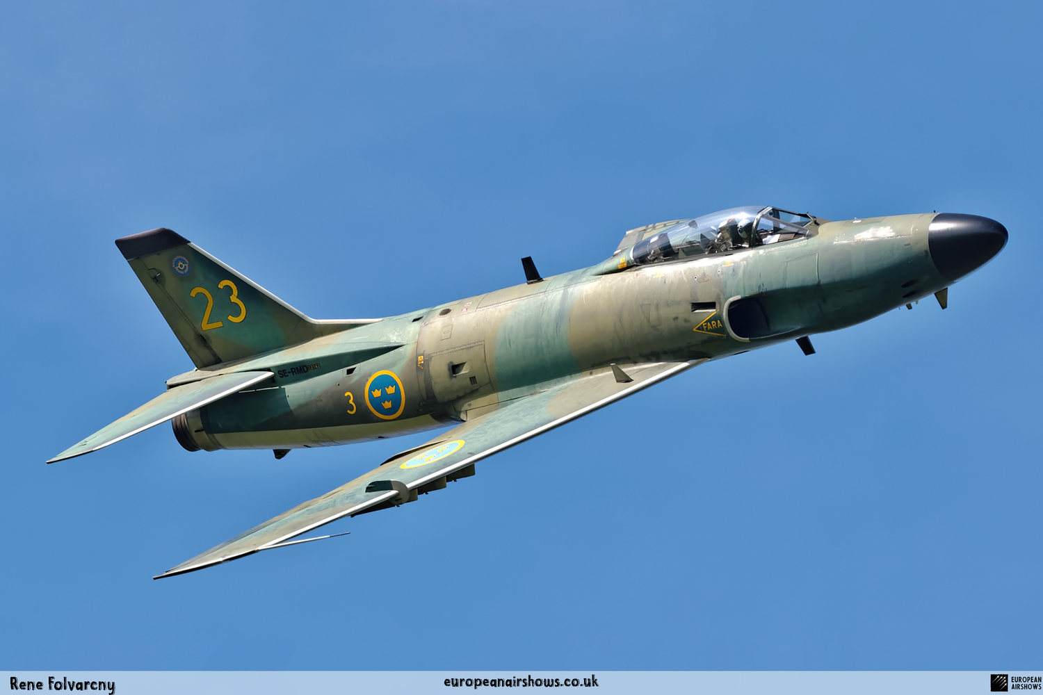 November 3 / Saab 32 Lansen first flight — European Airshows