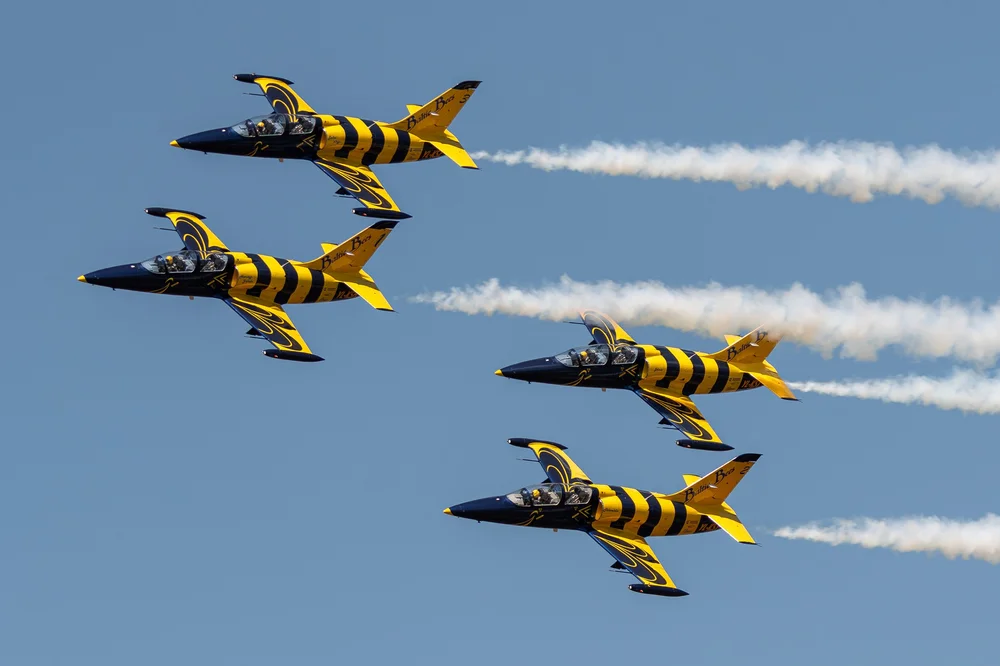 Baltic Bees Jet Team — European Airshows