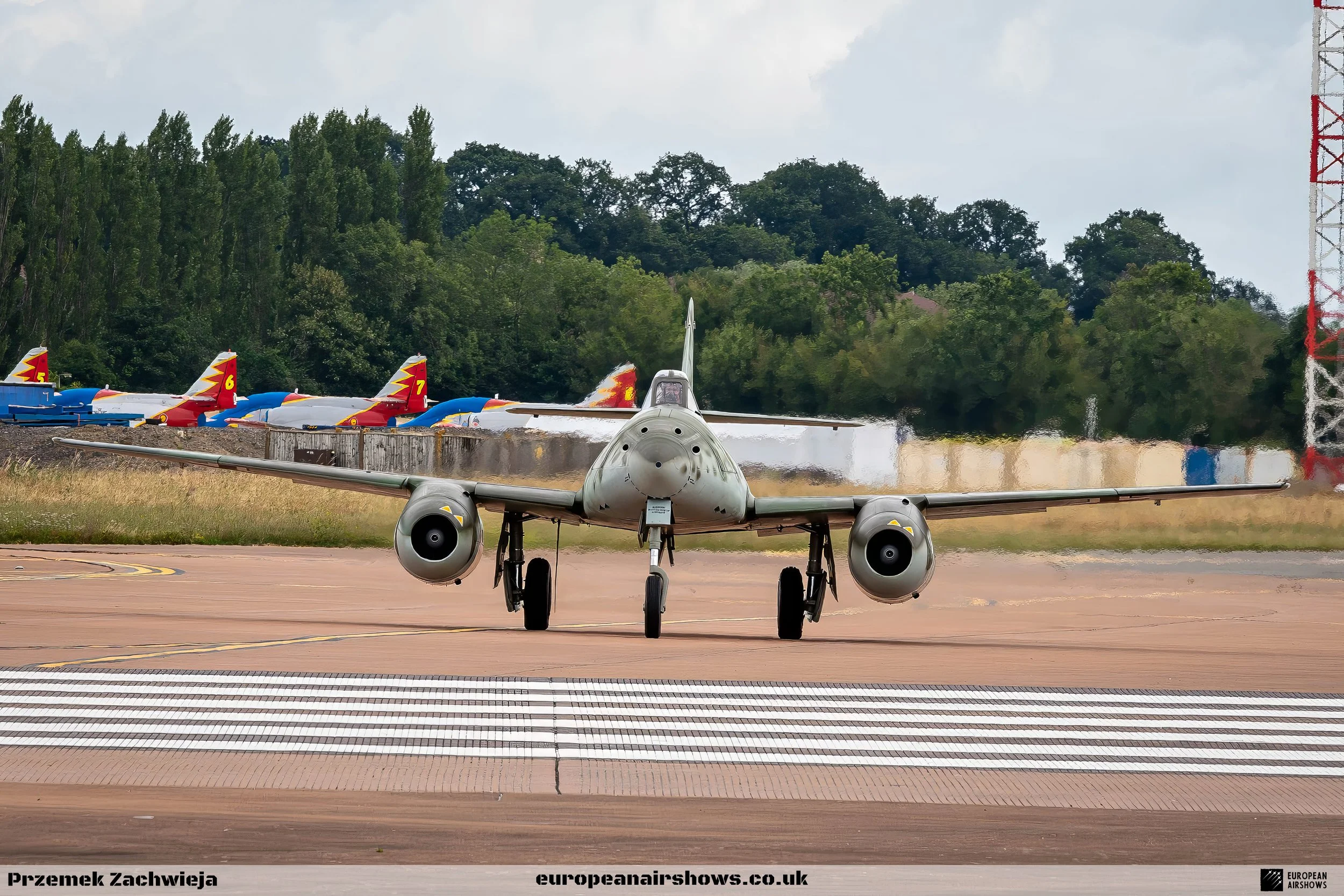 July 18 / Messerschmitt Me 262 first jet-powered flight — European Airshows