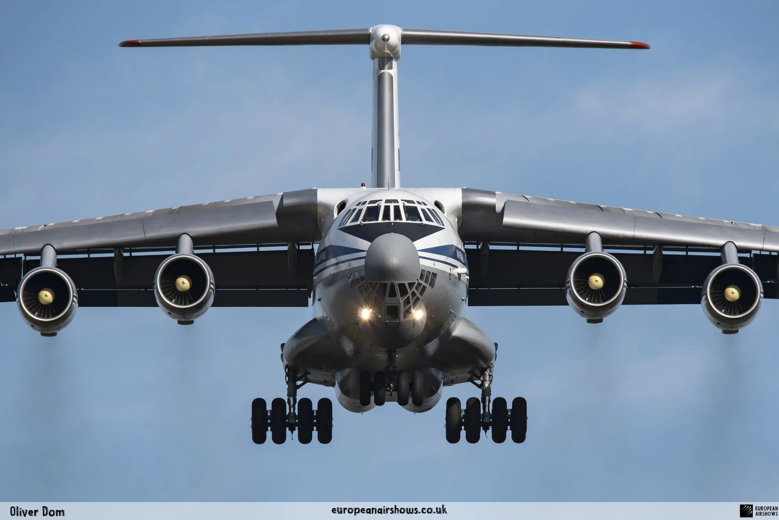 Il 76 Reverse Thrust March 25 / Ilyushin Il-76 First Flight — European Airshows
