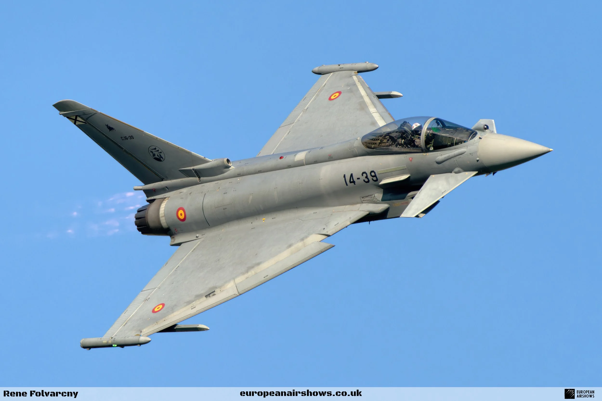 Spanish Typhoon to display at Beja in 2024 — European Airshows