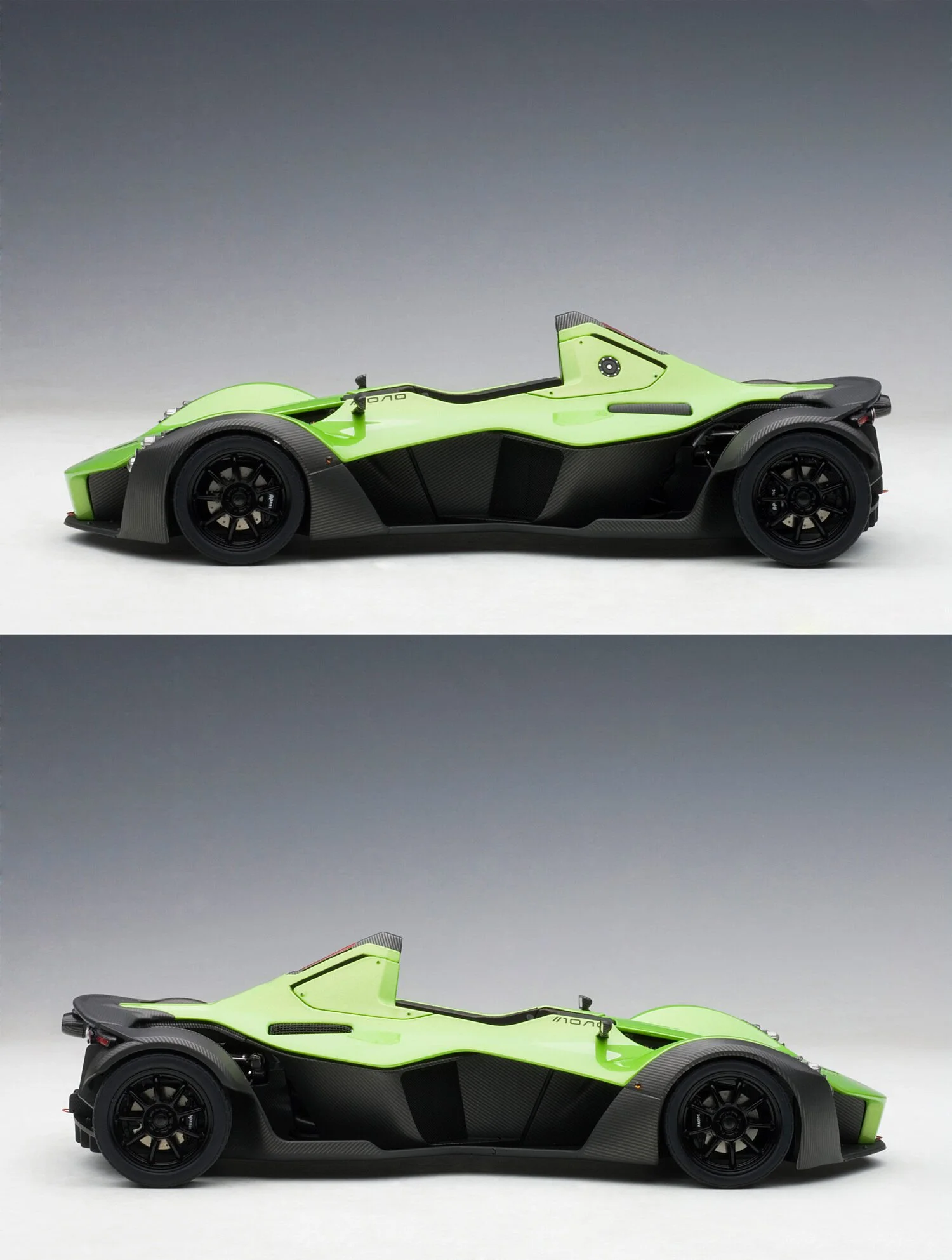 AUTOart BAC MONO 1/18 メタリック グリーンミニカー Amazon.com: Autoart BAC Mono Metallic Green 1/18 Model Car