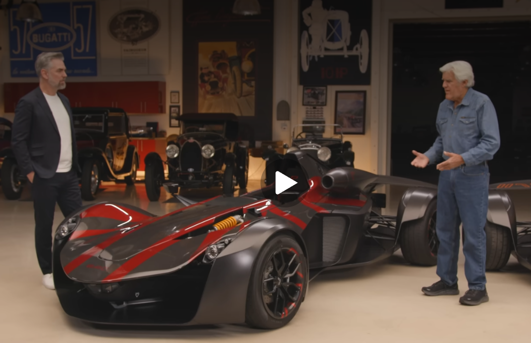 Ian Briggs Visits Jay Leno’s Garage