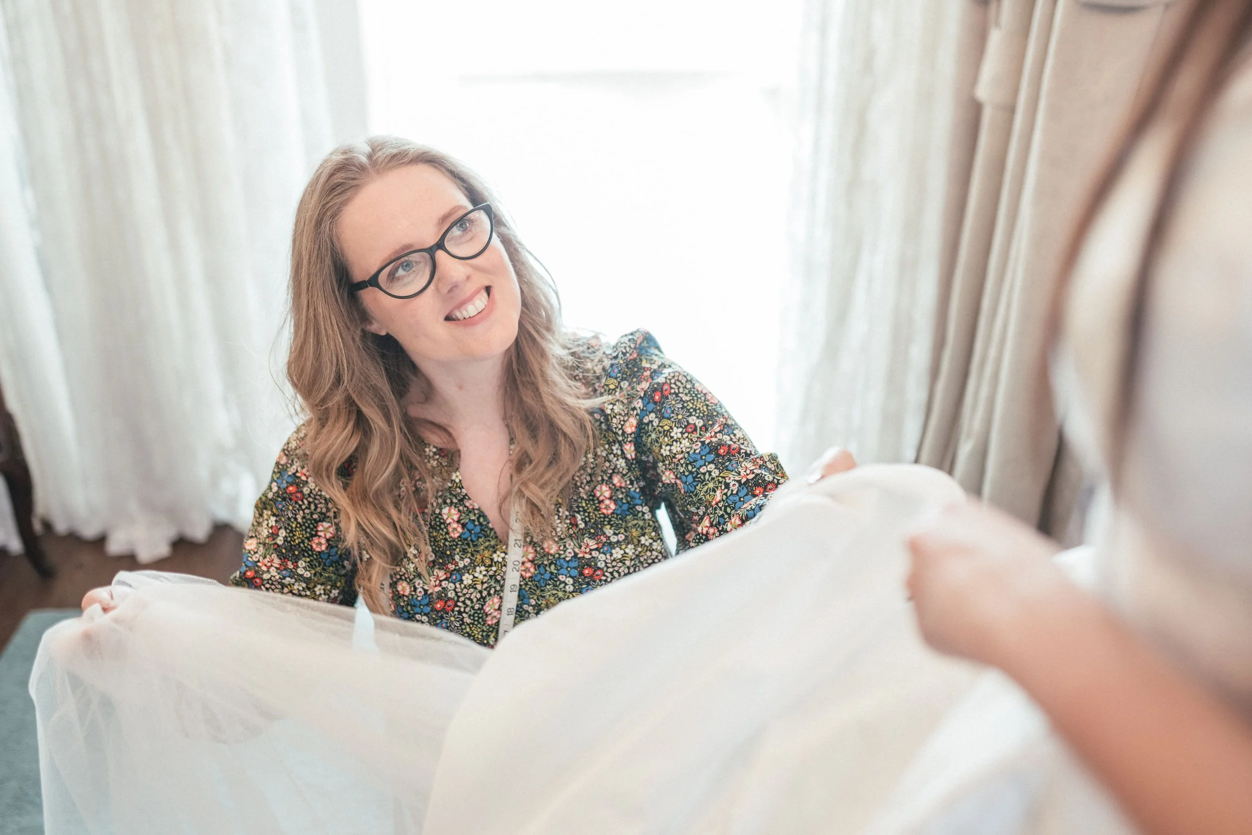 bridal stylist at boo bridal