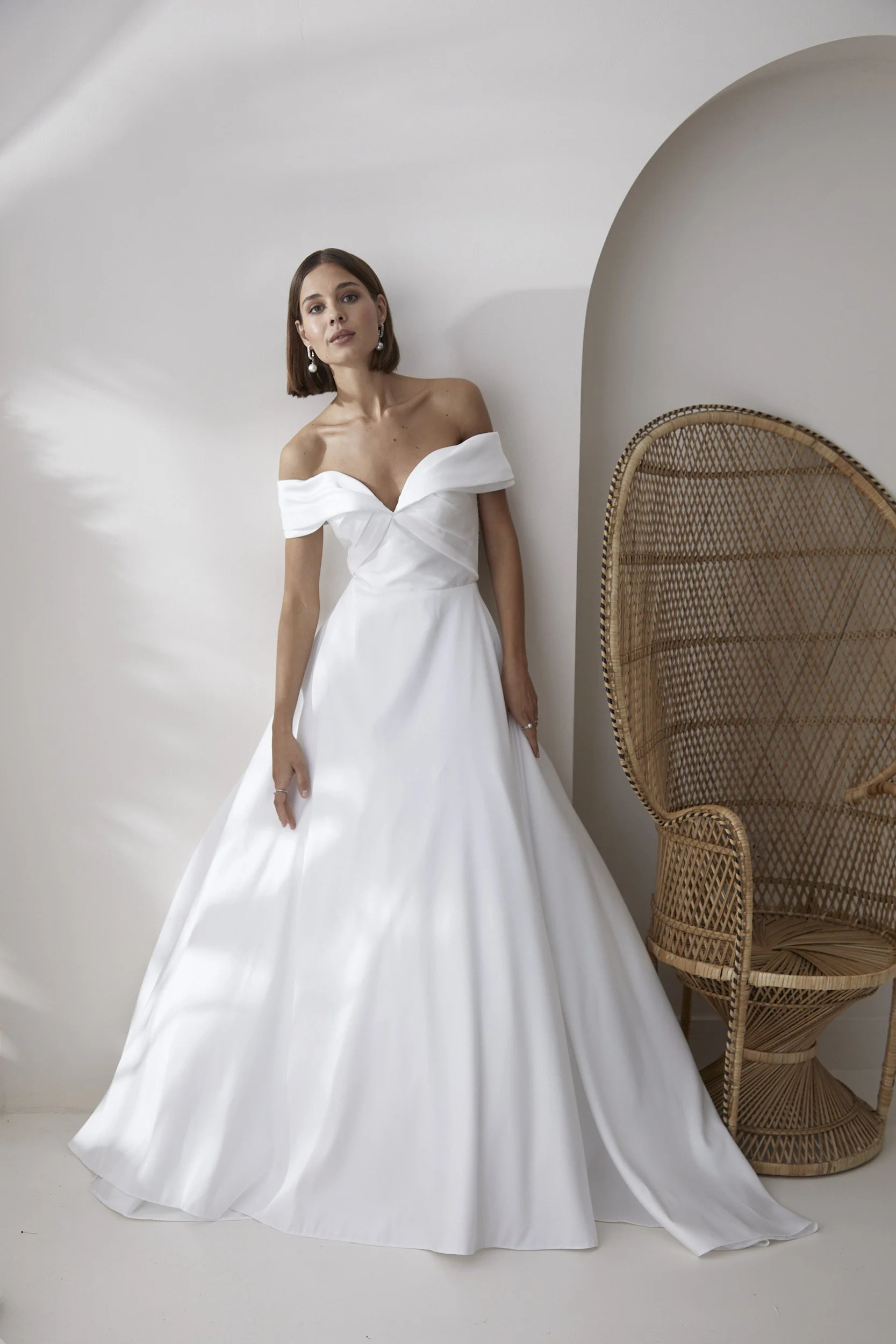 Valentina by Mia Mia bridal available at Boo Bridal