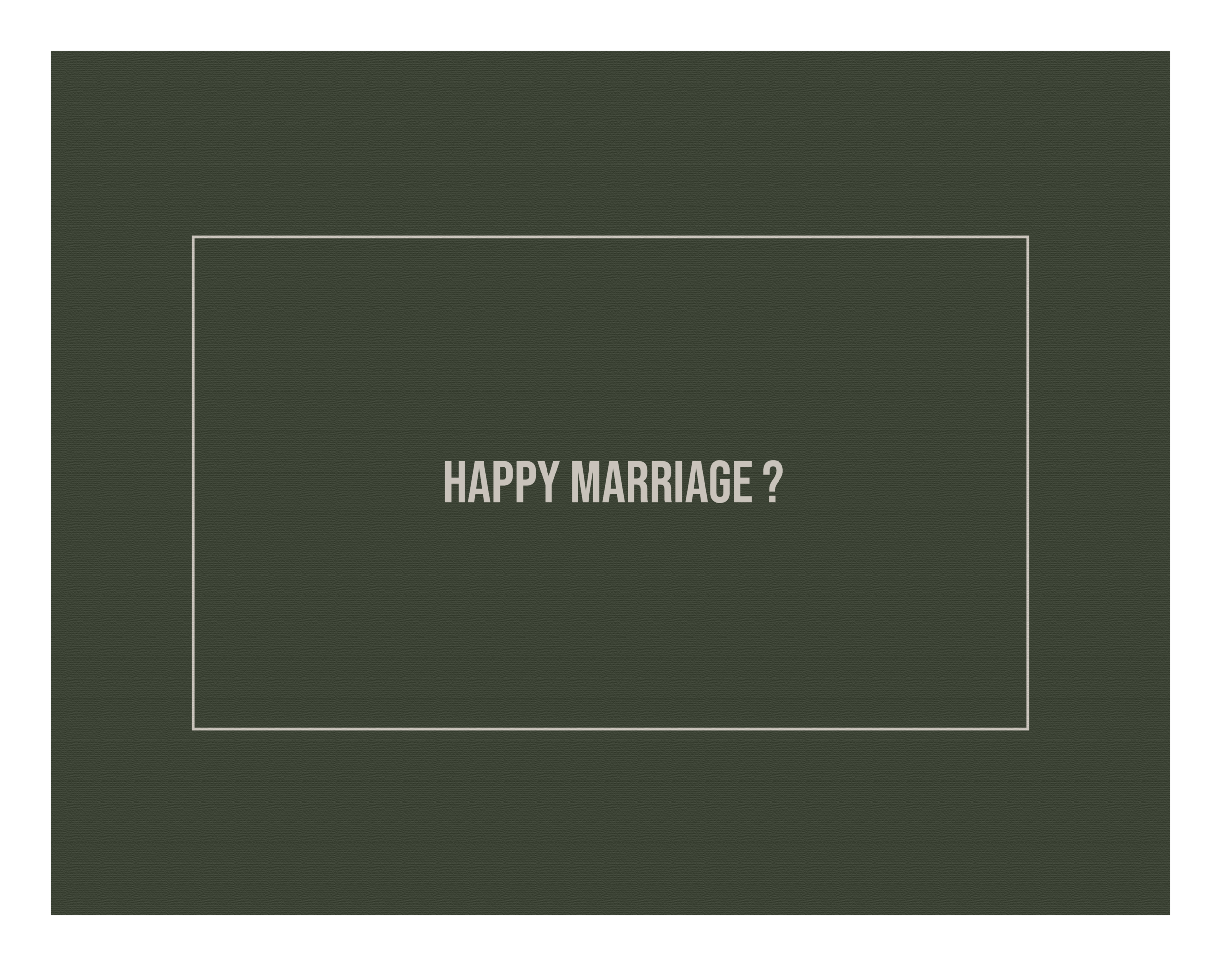 THE REAL REASON WHY MARRIAGE IS HARD?