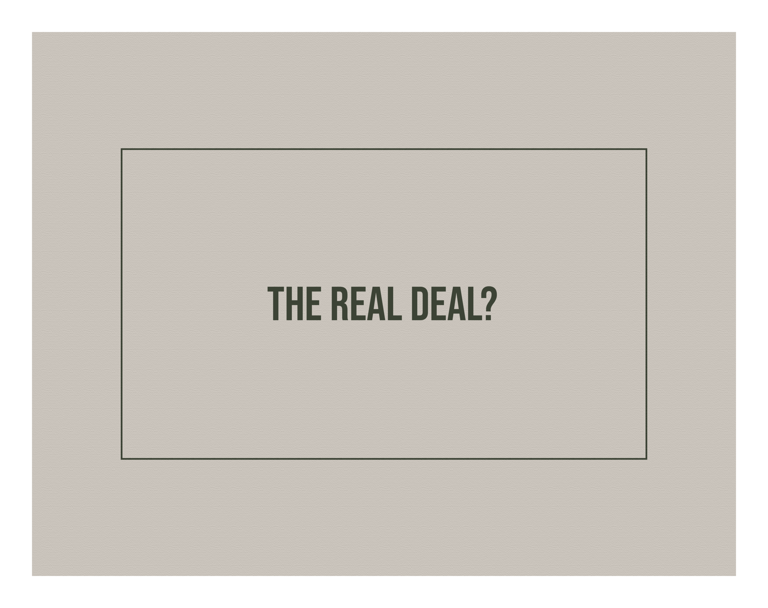 ARE YOU A REAL CHRISTIAN?