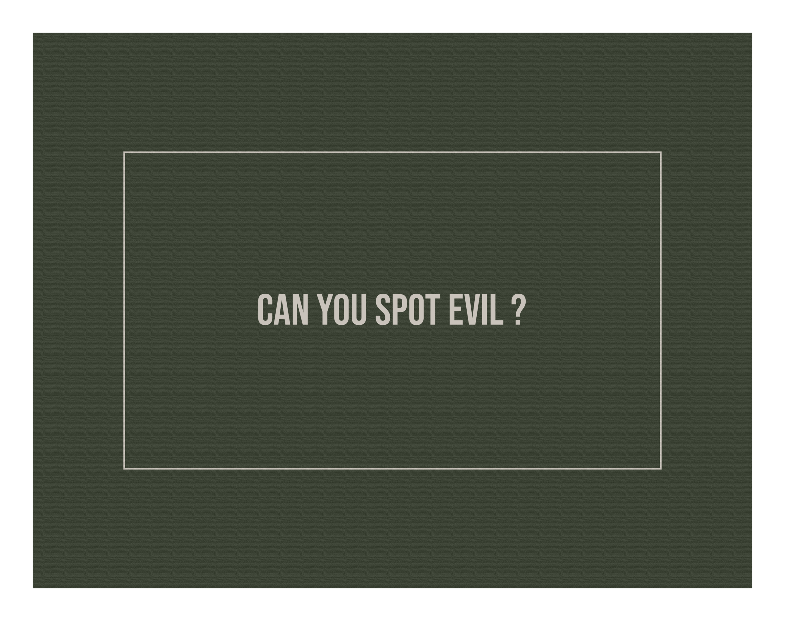 HOW TO SPOT SATAN &amp; RESIST HIM