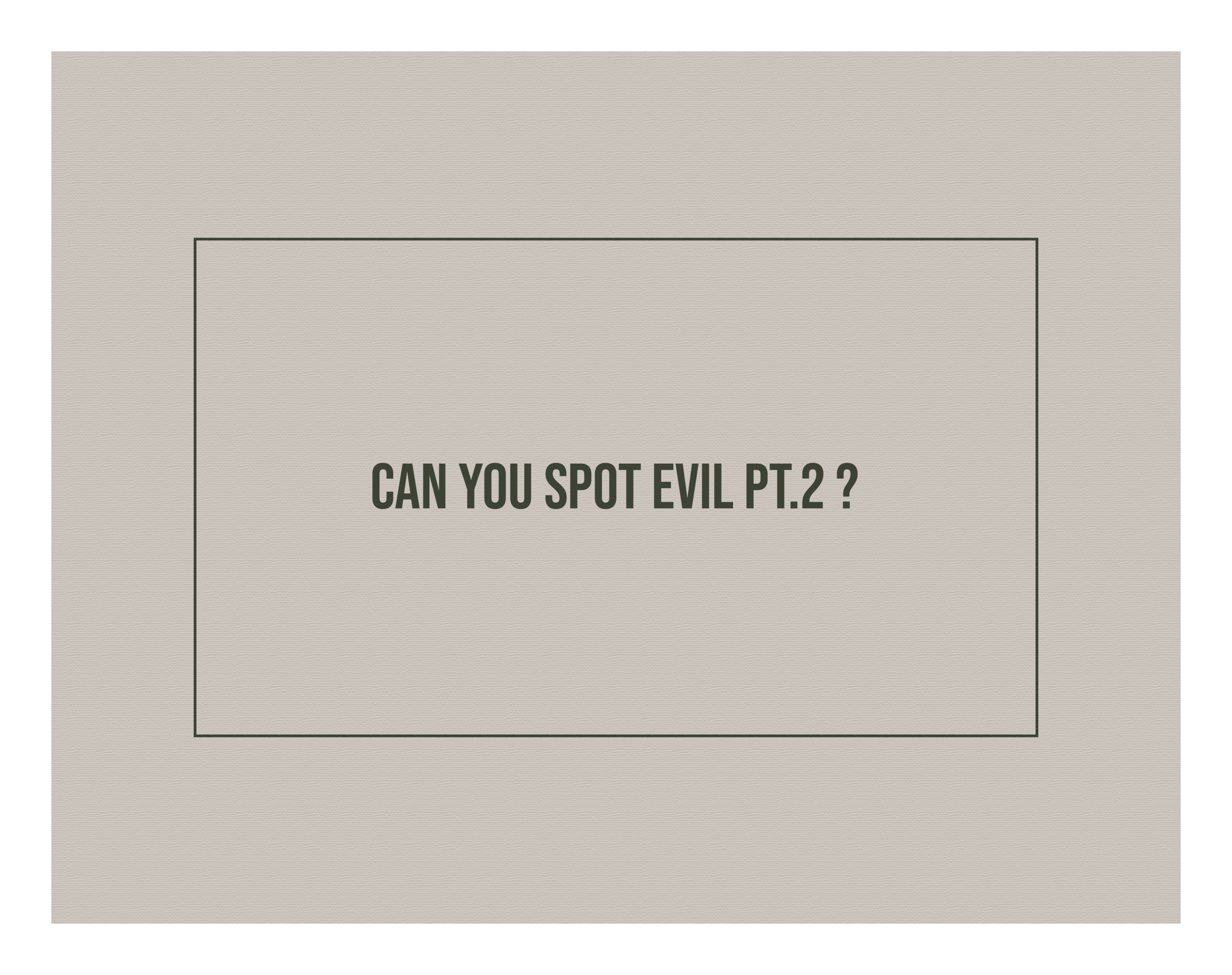 HOW TO SPOT SATAN &amp; RESIST HIM PT.2