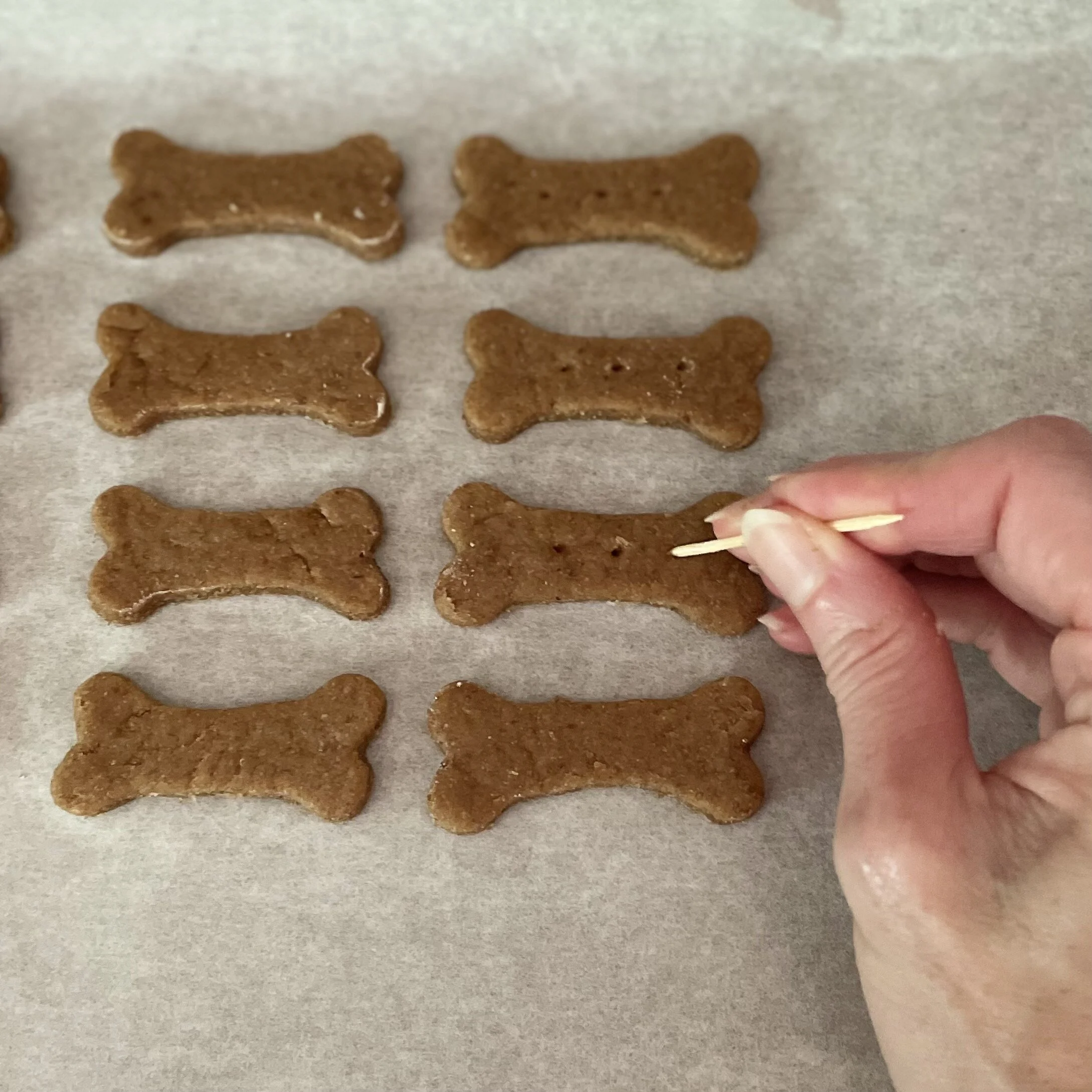 Peanut Butter Flax Seed Dog Treats — Inspiration Apron