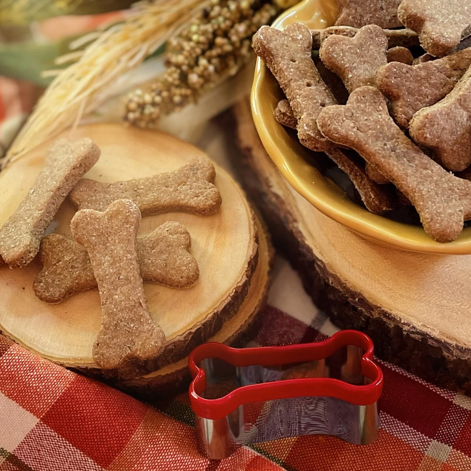 Peanut Butter Flax Seed Dog Treats — Inspiration Apron