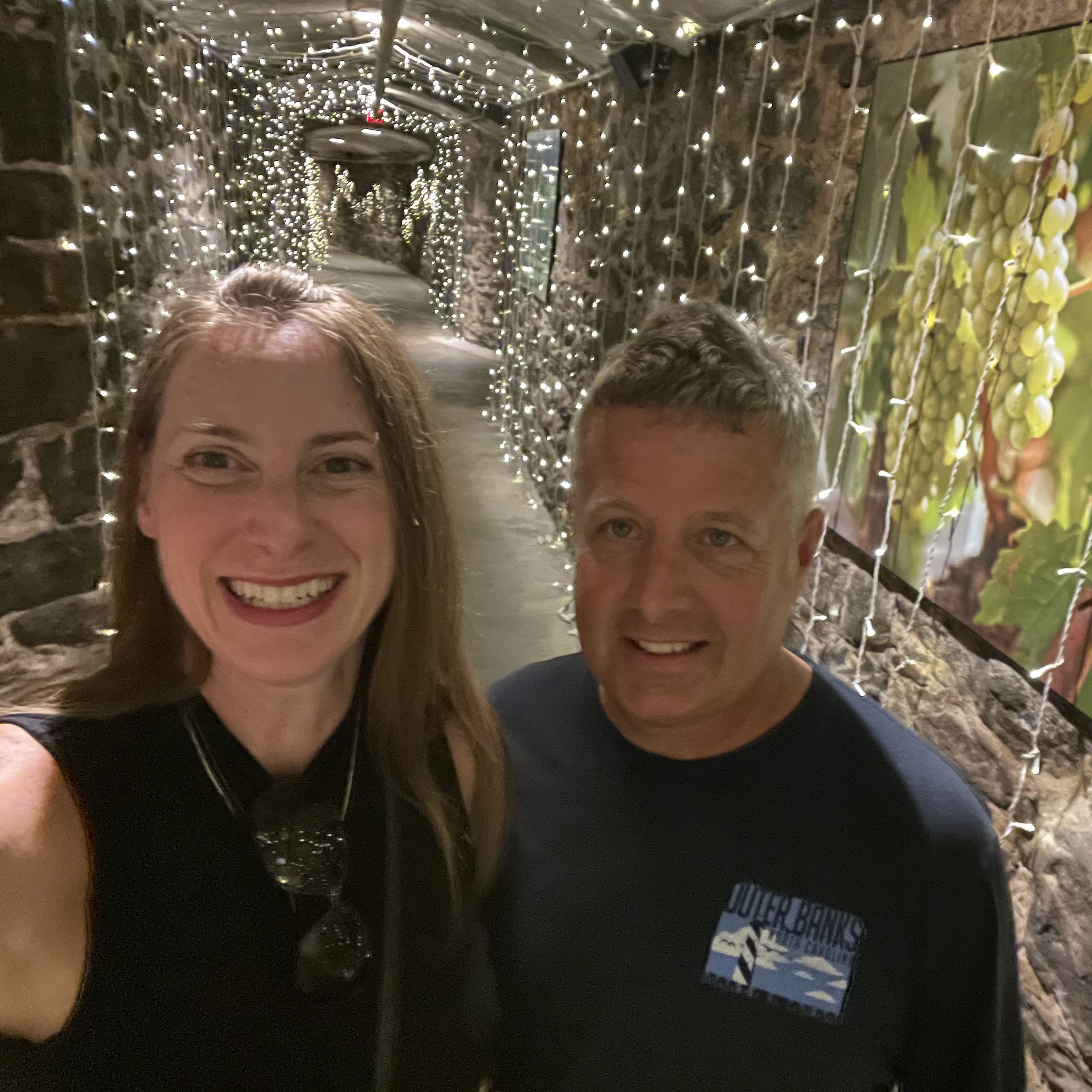 selfie inside the biltmore winery tunnel.jpg
