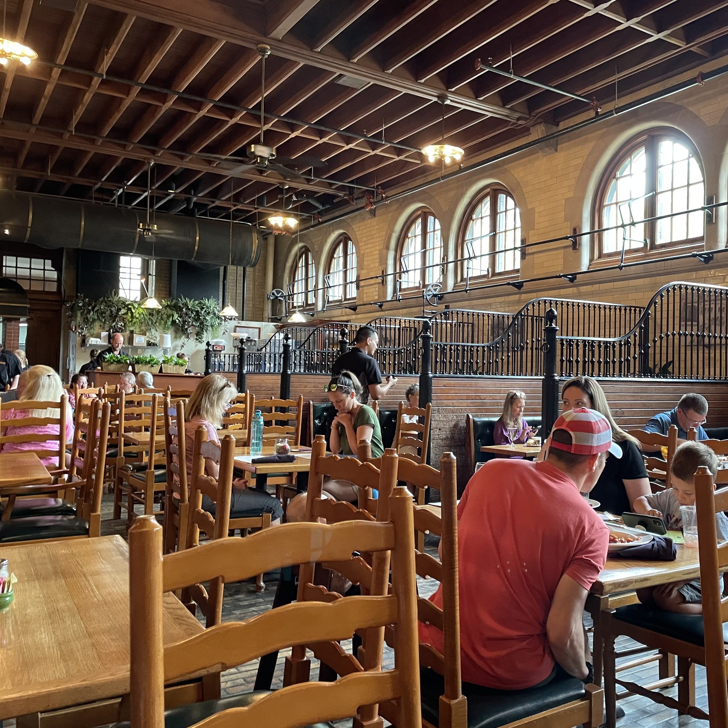 inside the stable cafe at Biltmore house.jpg