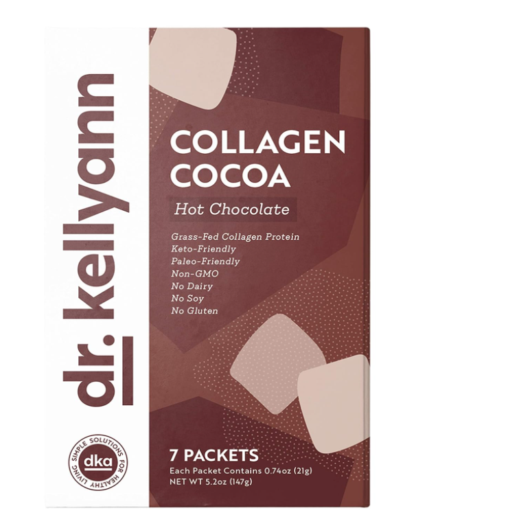 dr kellyann collagen cocoa hot chocolate amazon