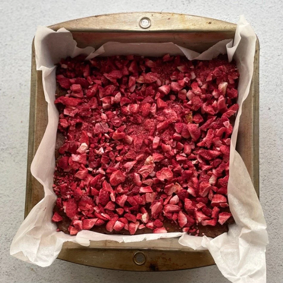 Homemade Protein Bars Chocolate Strawberry — Inspiration Apron