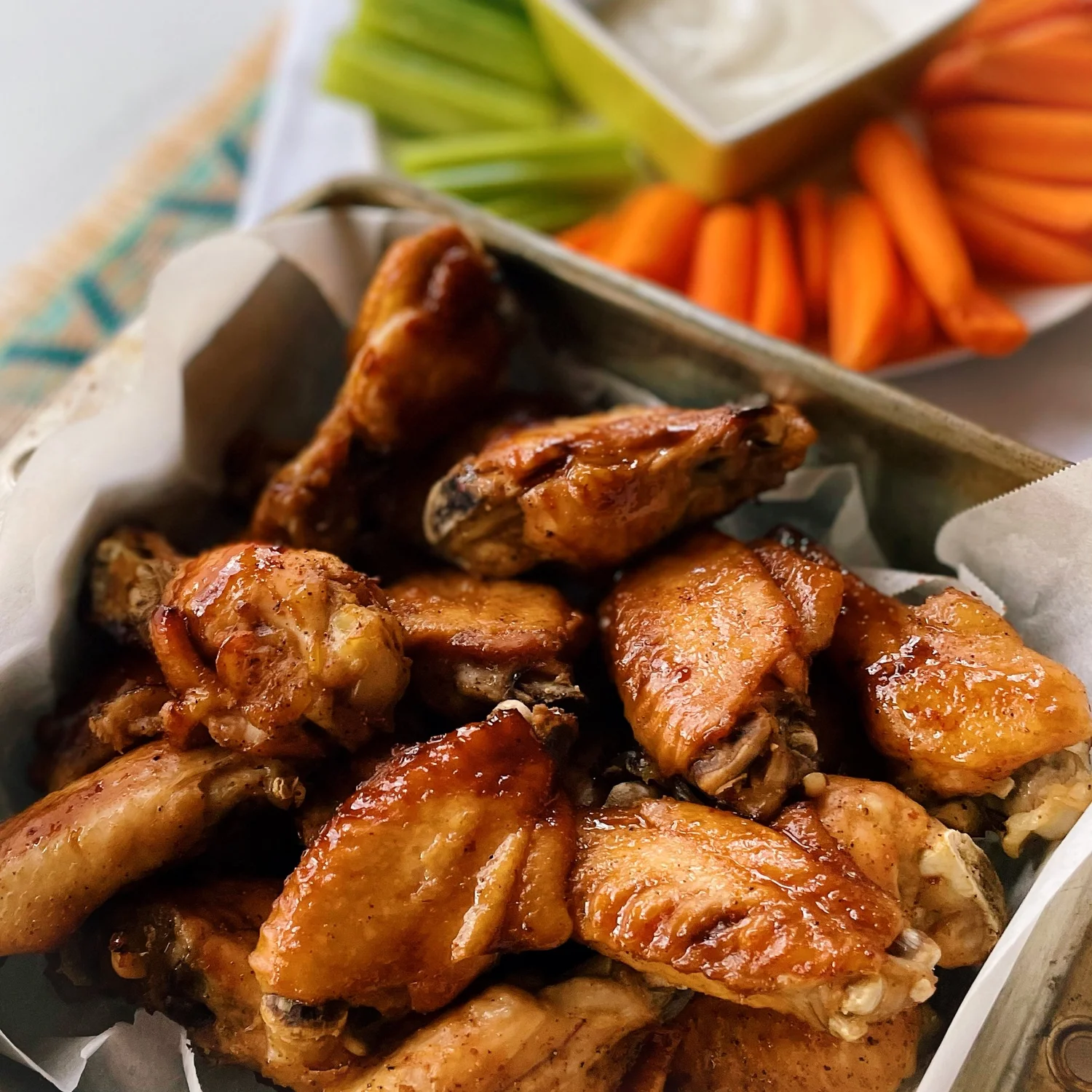 Oven Baked Teriyaki Wings — Inspiration Apron