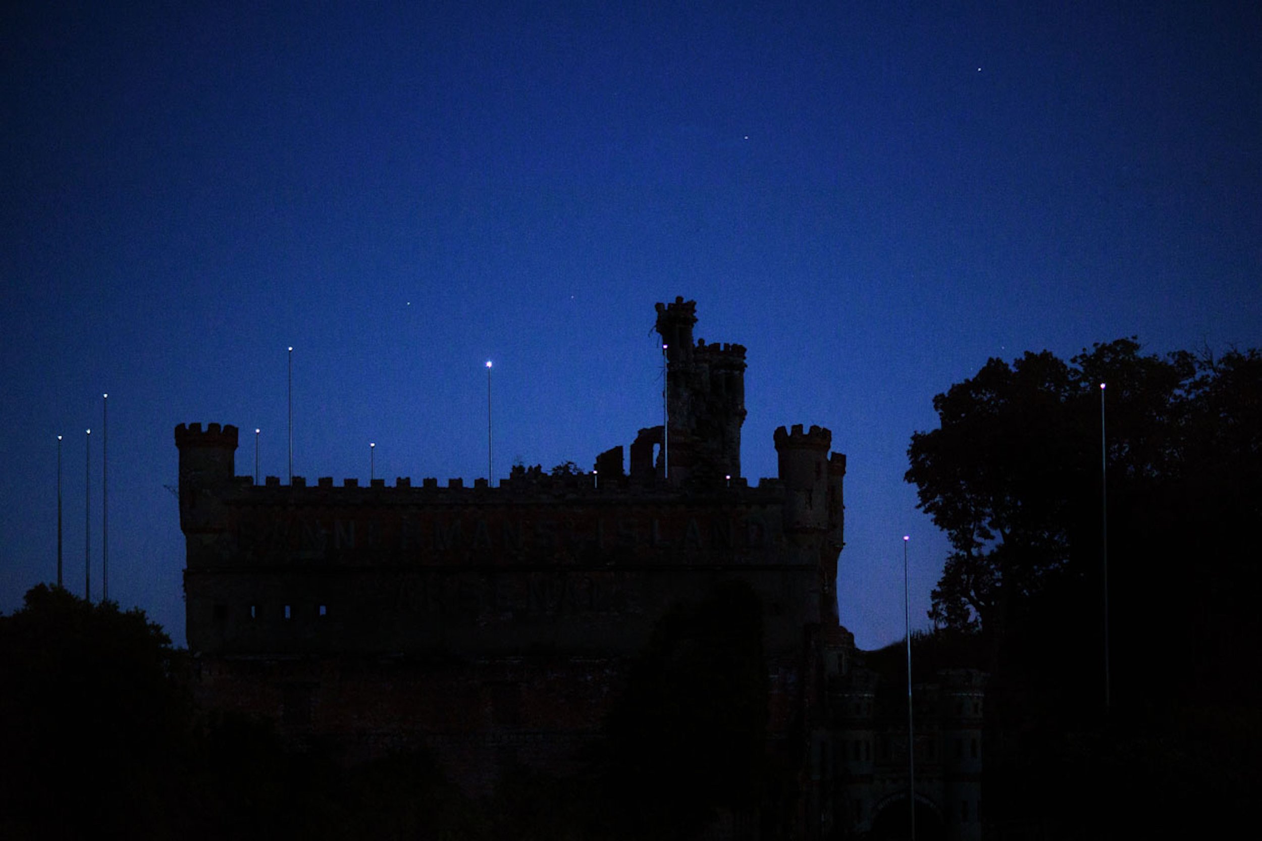   Constellation,  2015-2017 Bannerman Island, Hudson River 