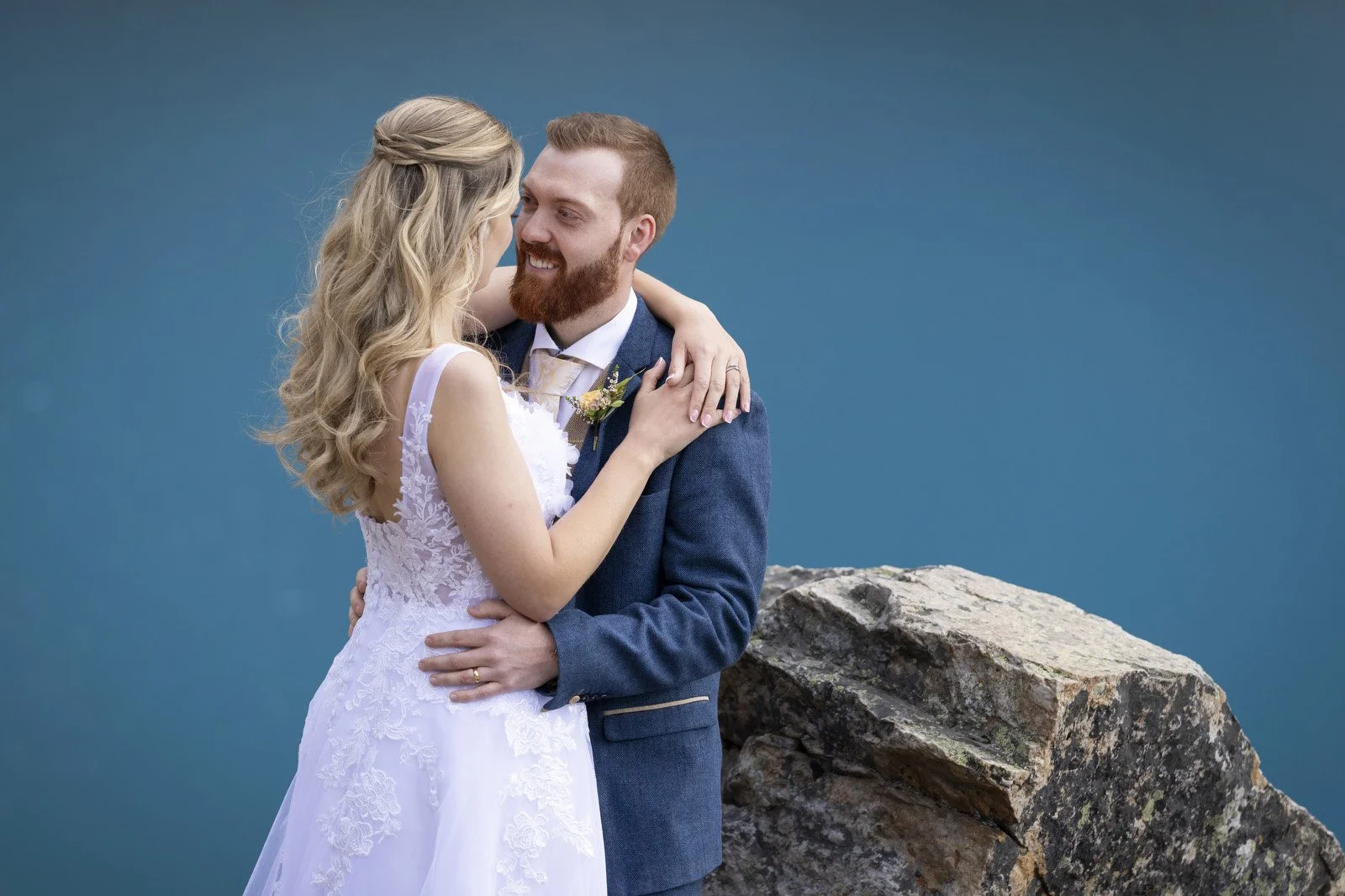 Bride and Groom Moraine Lake
