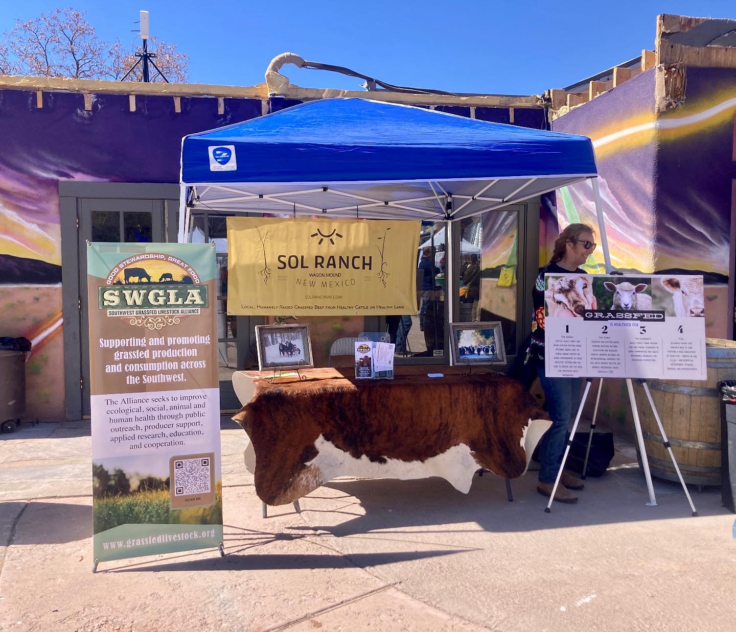 The first ever Taste of Grassfed event yesterday in Santa Fe was a blast!!! I&rsquo;m way too in the moment chatting with all the great people to capture many photos but SWGLA was able to cohost an amazing event and the Sol Ranch beef tasted really d