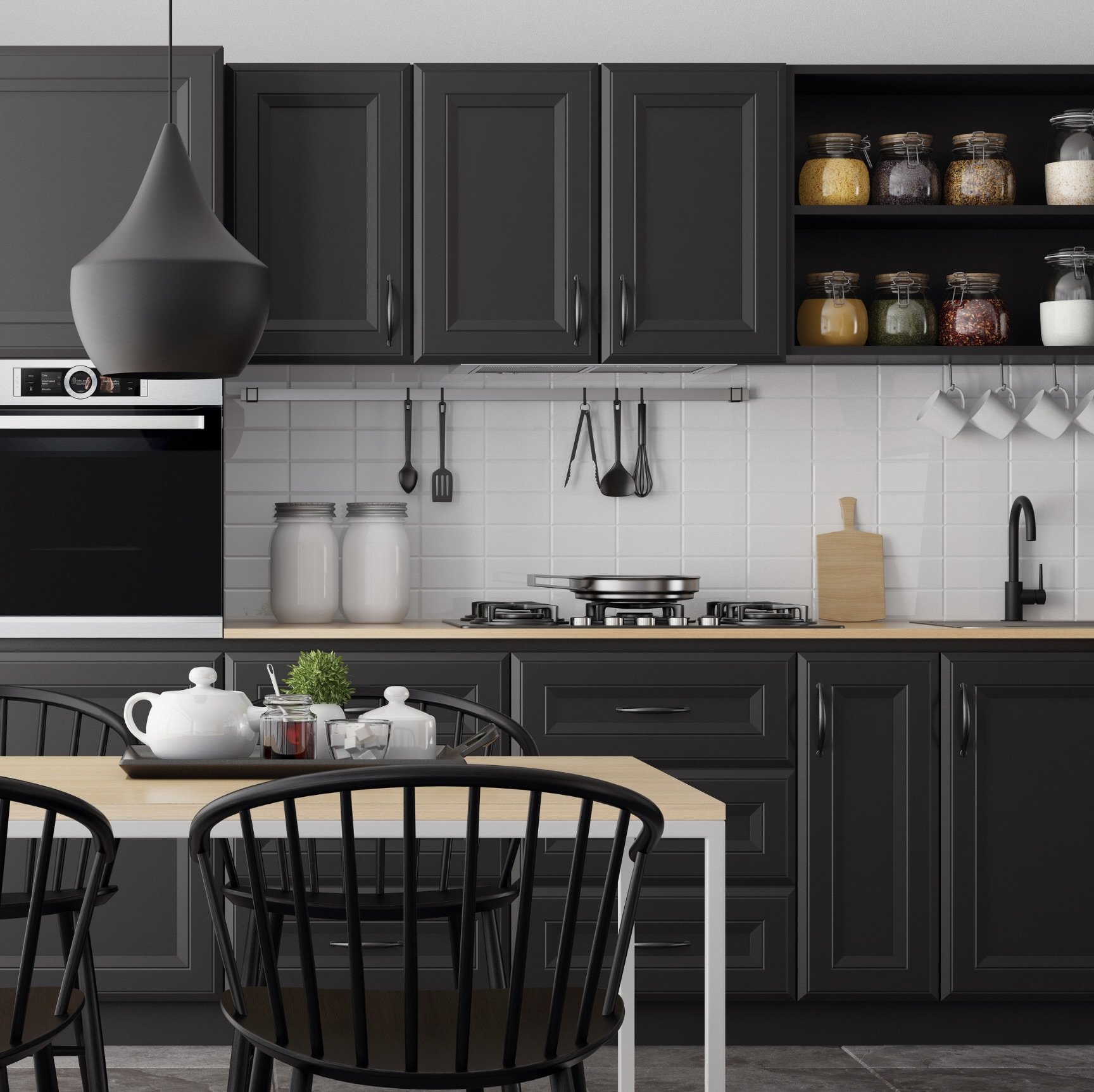 Think You Have to Do Construction to Create a Beautiful Kitchen? Think Again!