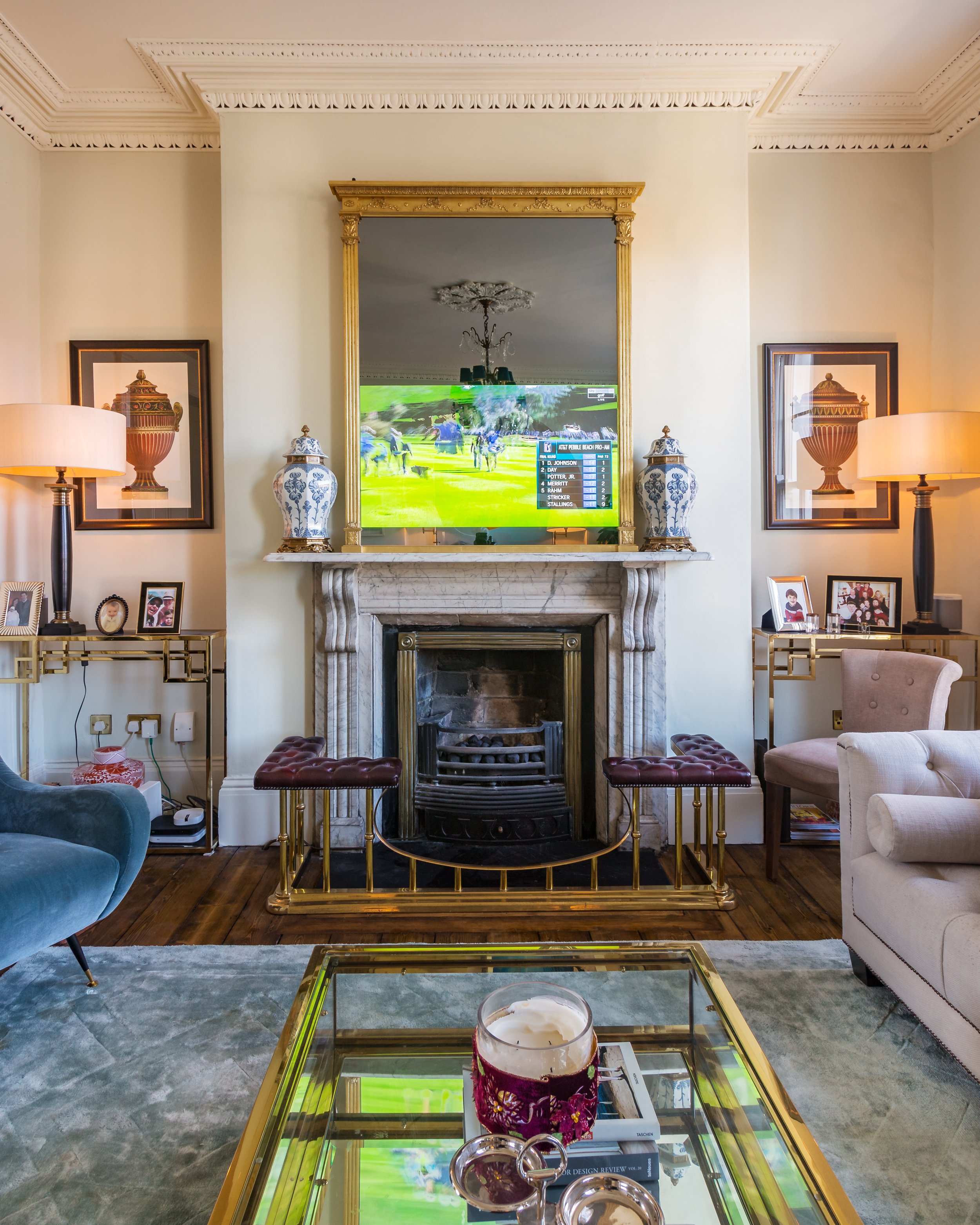 Overmantels: Perfecting the TV Mirror