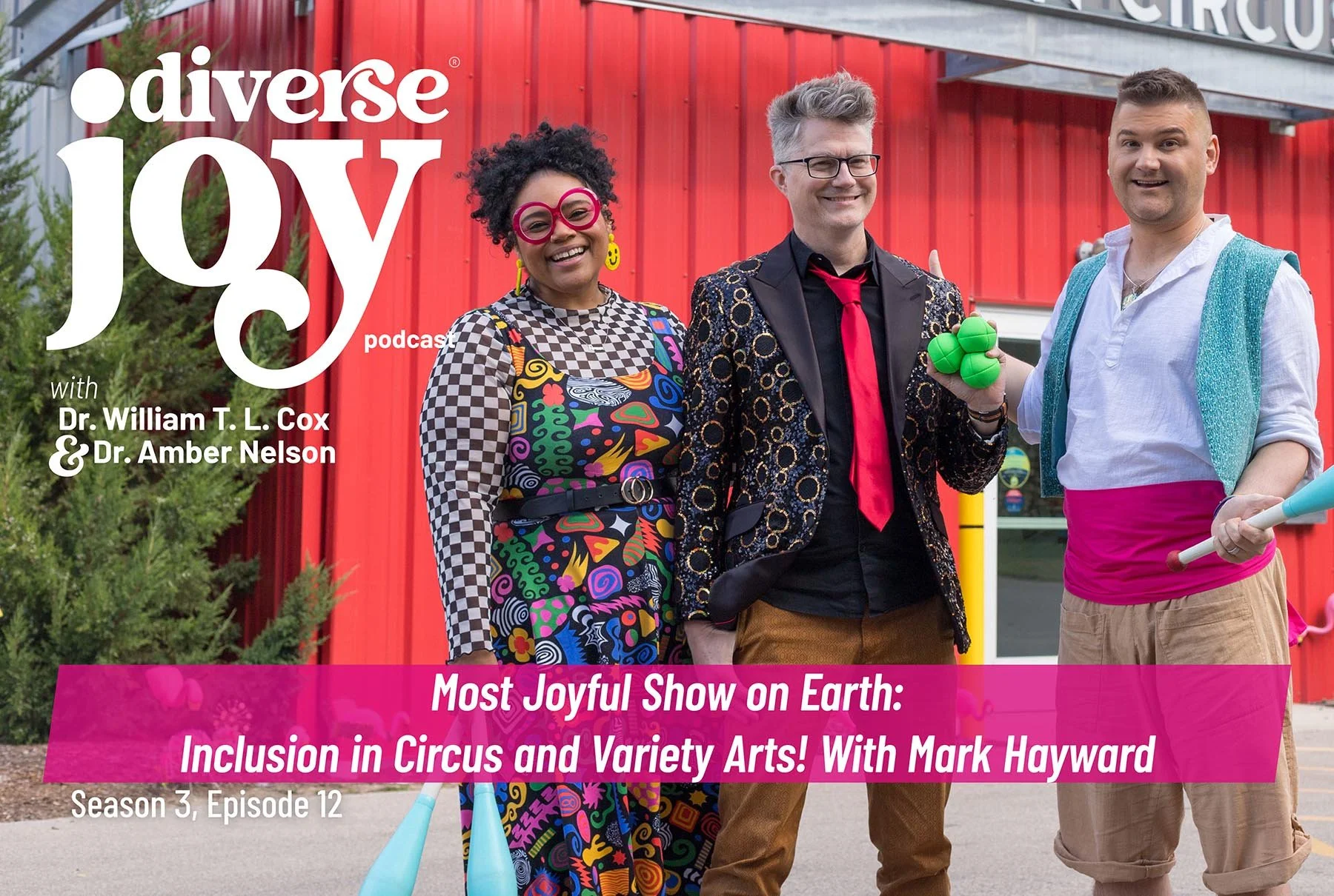 S3E12: Most Joyful Show on Earth: Inclusion in Circus and Variety Arts With Guest Mark Hayward