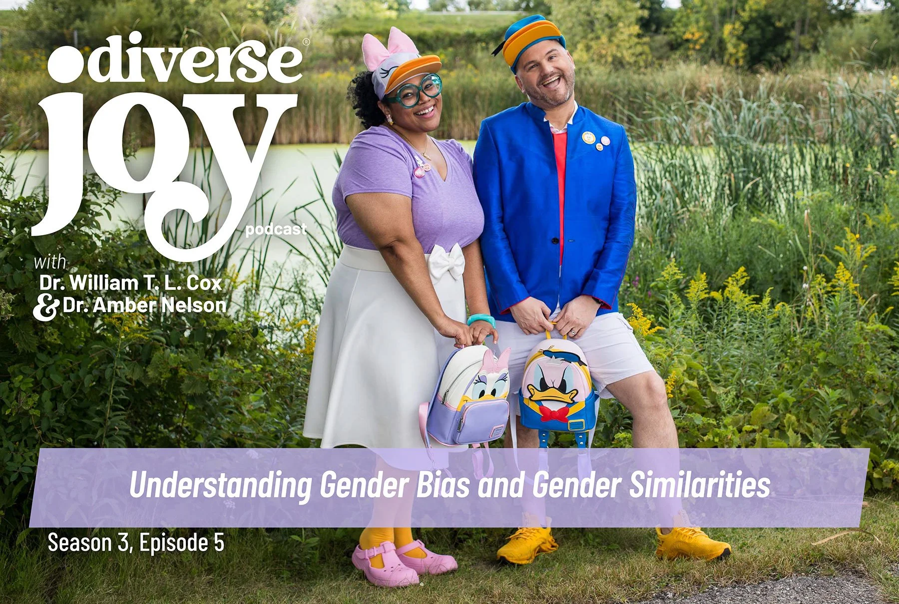 March 2026 Diverse Joy podcast cover image for Understanding Gender Bias and Gender Similarities