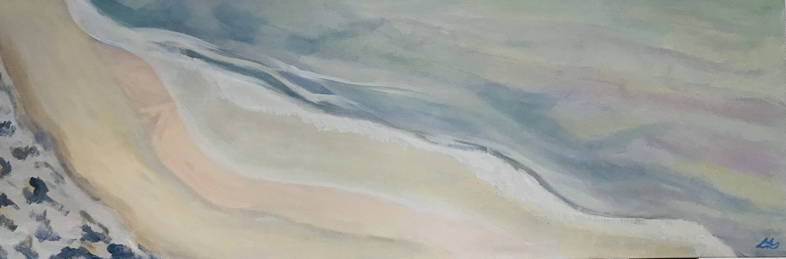 Water's Edge 36" x 12"