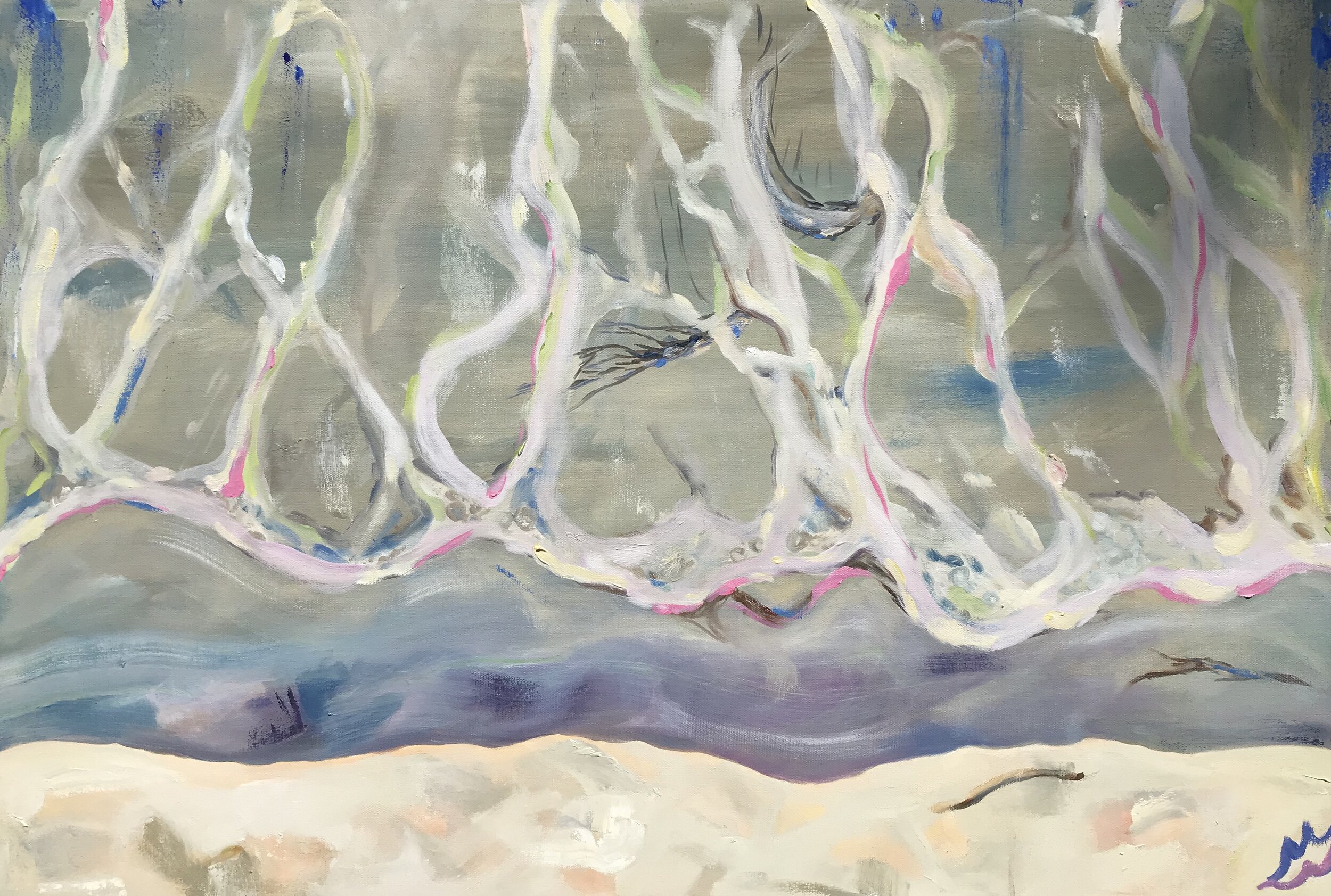 Low Tide, 36" x 24"
