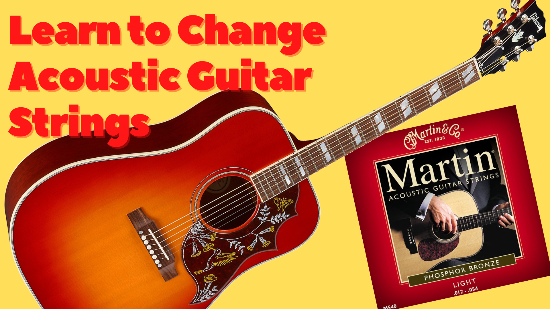 How to Change Your Acoustic Guitar Strings, Quick and Easy!