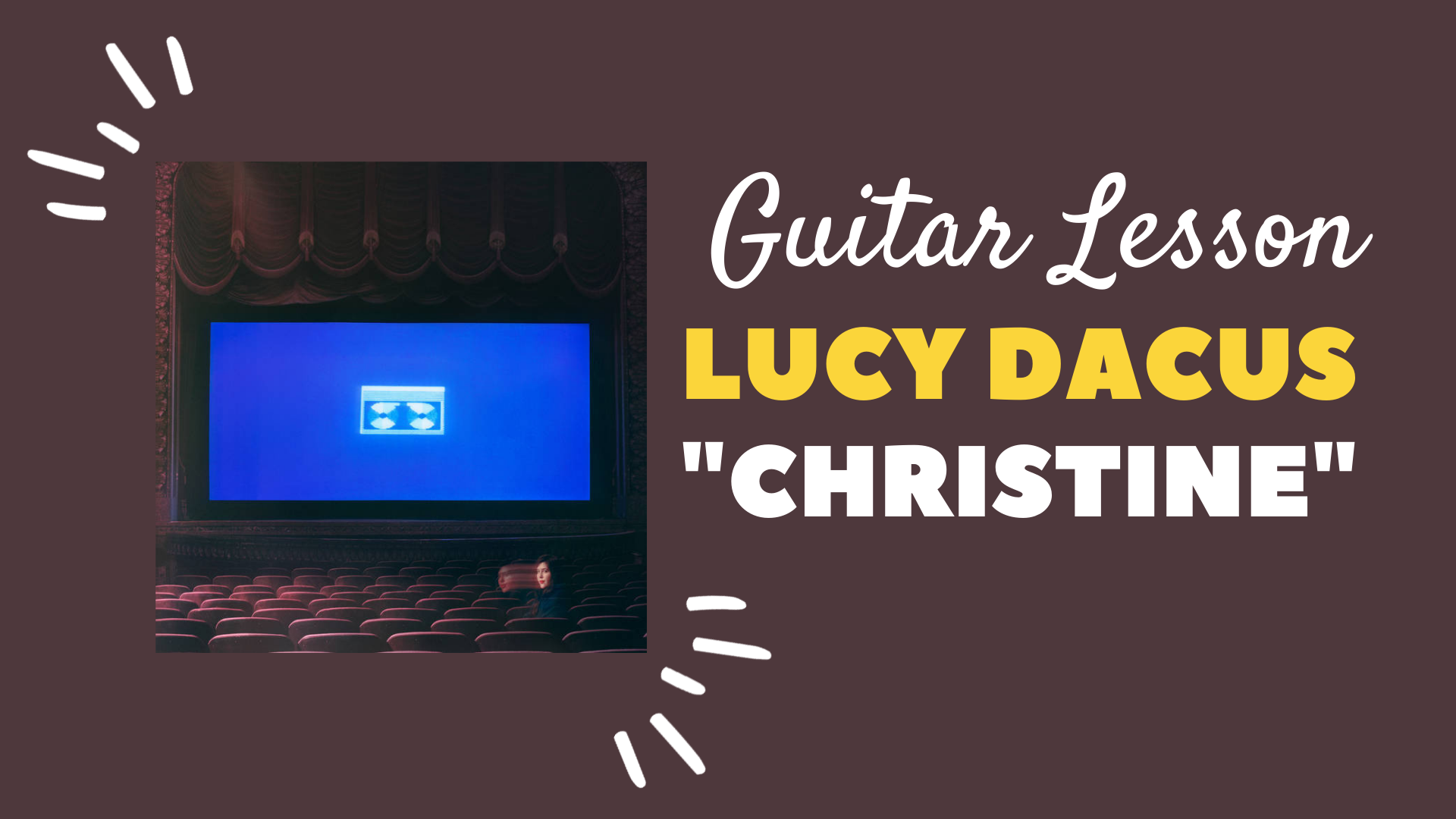Lucy Dacus - “Christine” - Guitar Lesson