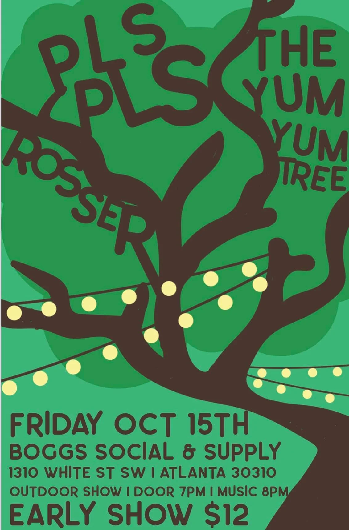 Upcoming Show with The Yum Yum Tree